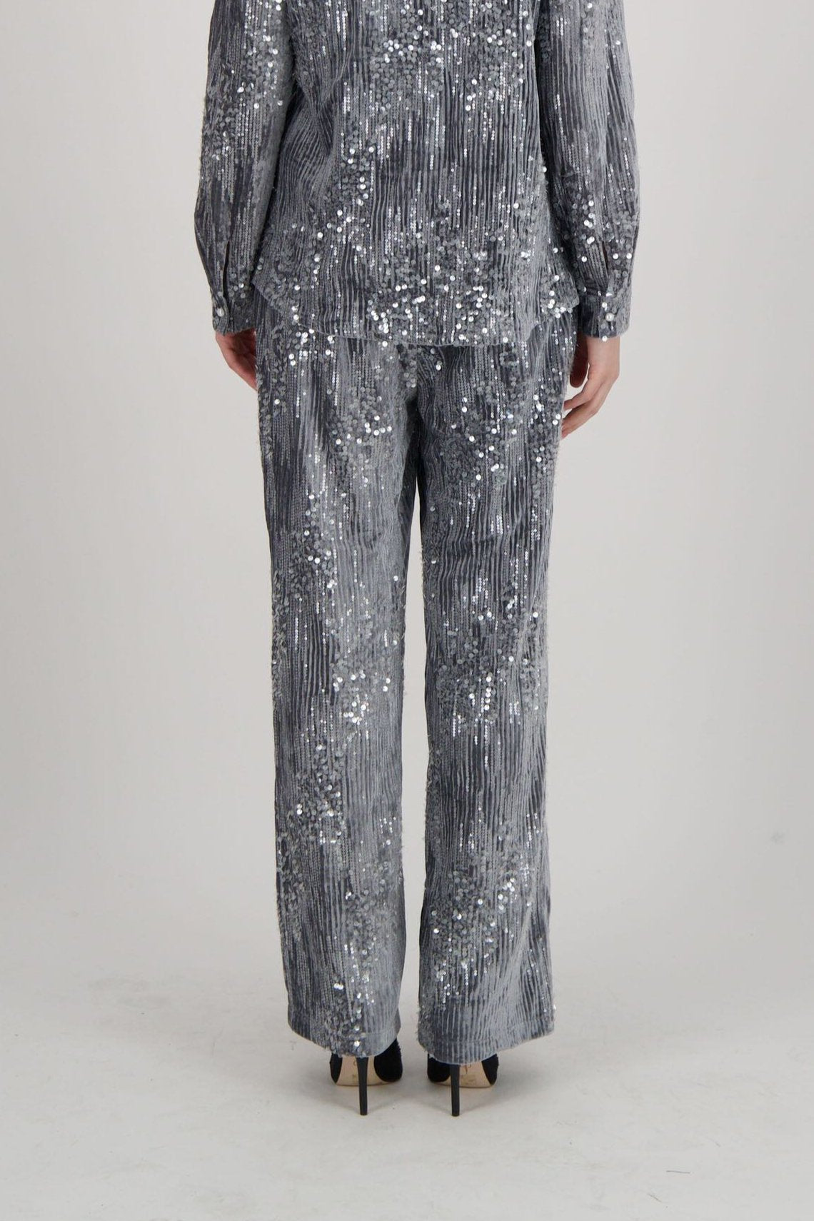 Velvet Sequin Pant