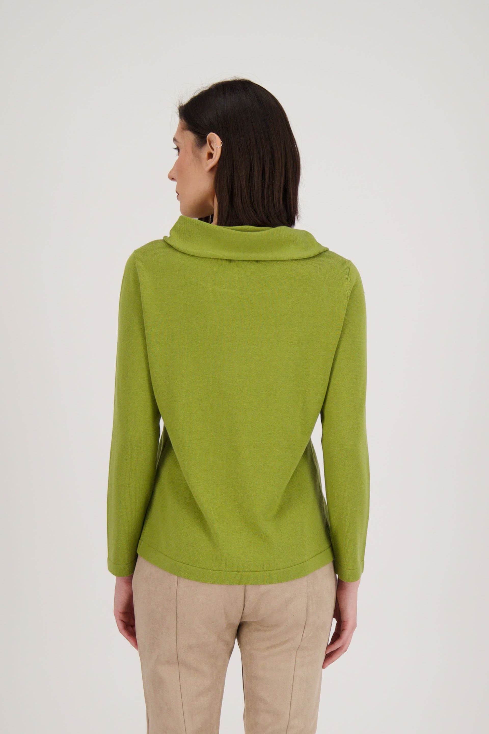 Ring Shawl Collar Sweater