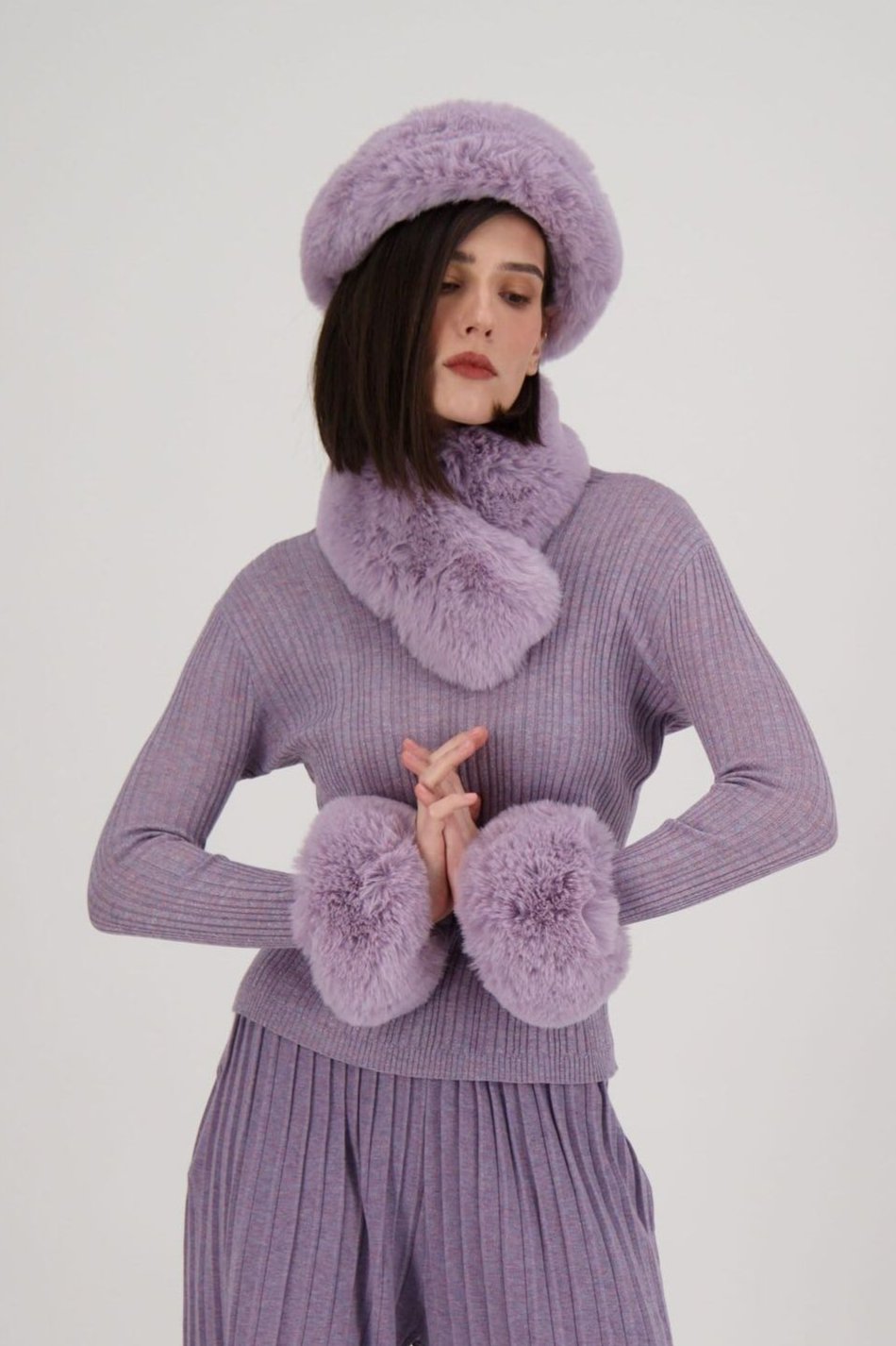 Faux Fur Cuffs