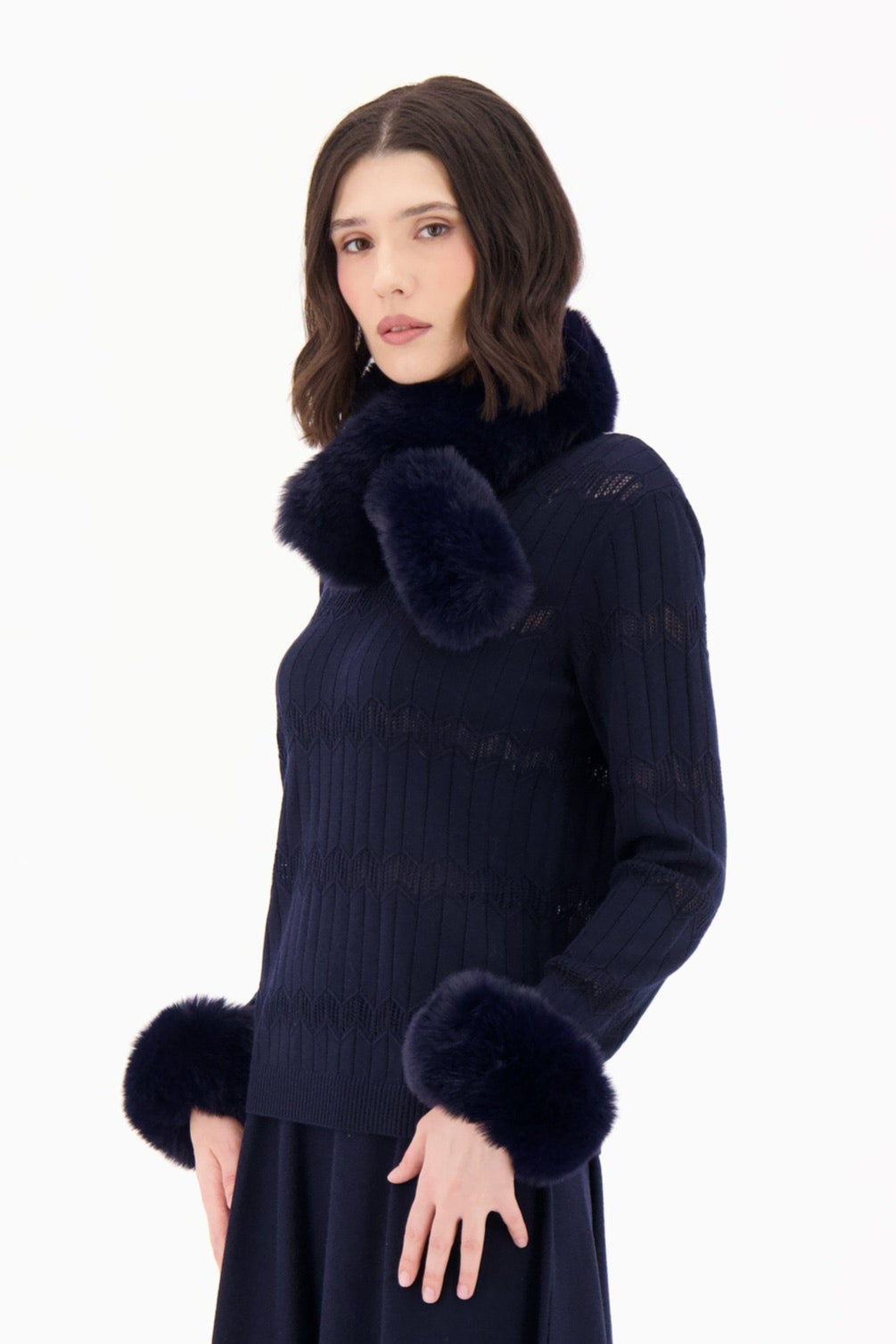 Faux Fur Scarf