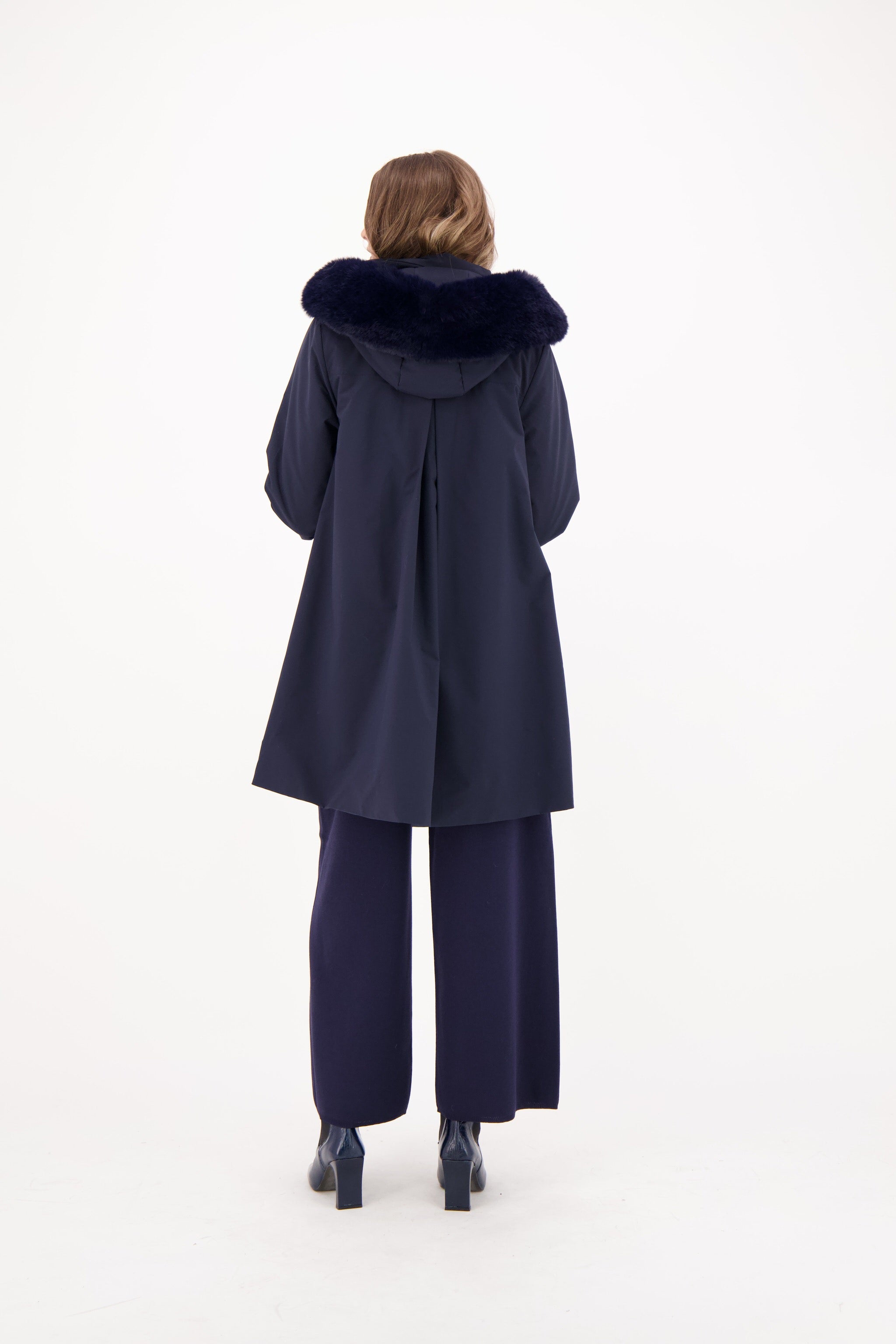 A-Line Hooded Winter Coat
