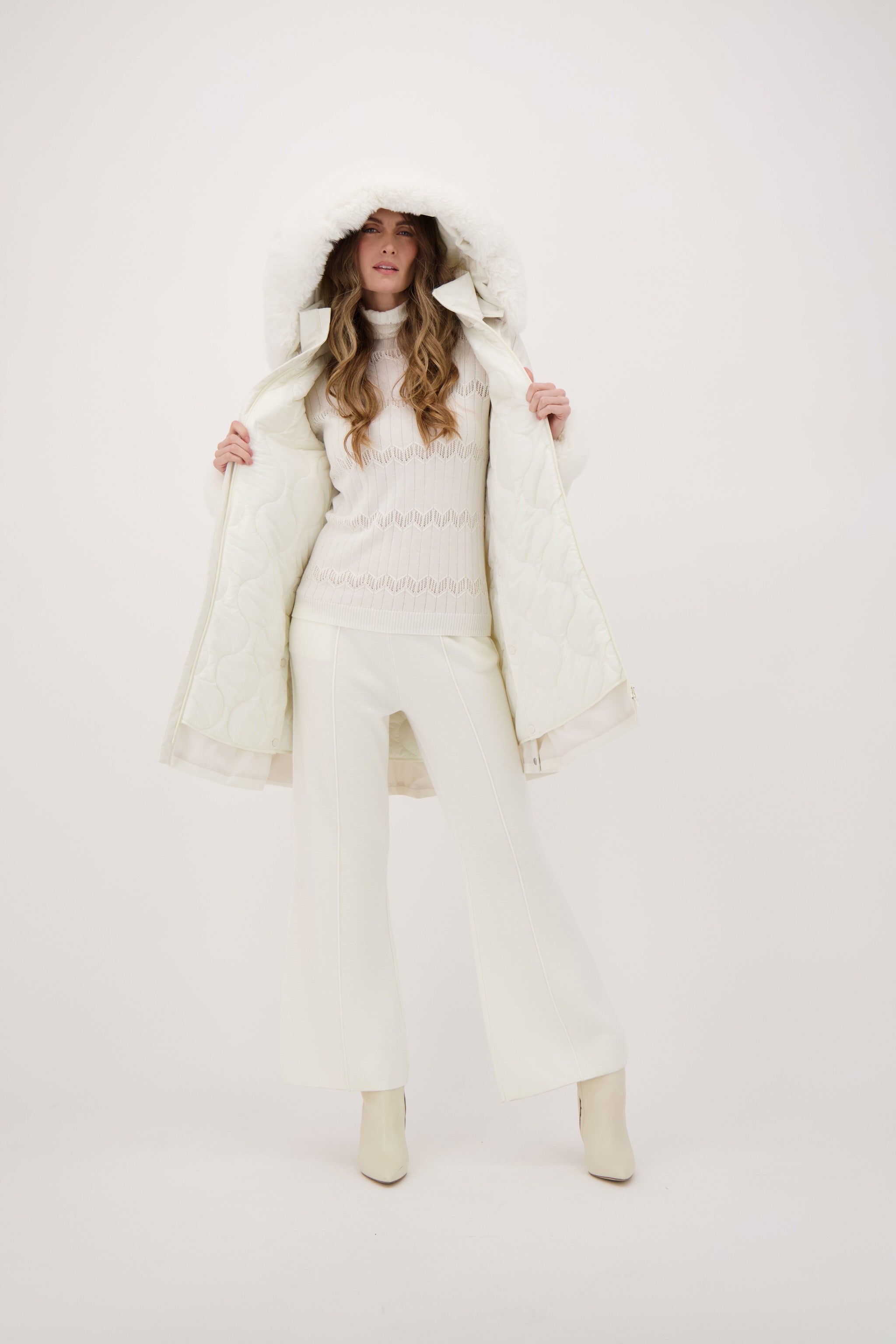 A-Line Hooded Winter Coat