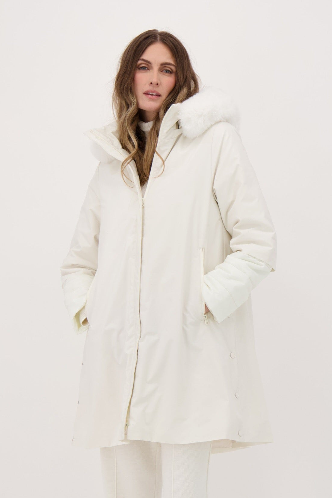 A-Line Hooded Winter Coat