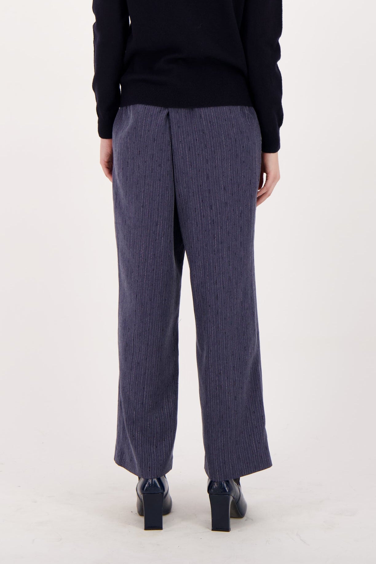 Beaded Hot Fix Pin Stripe Pant