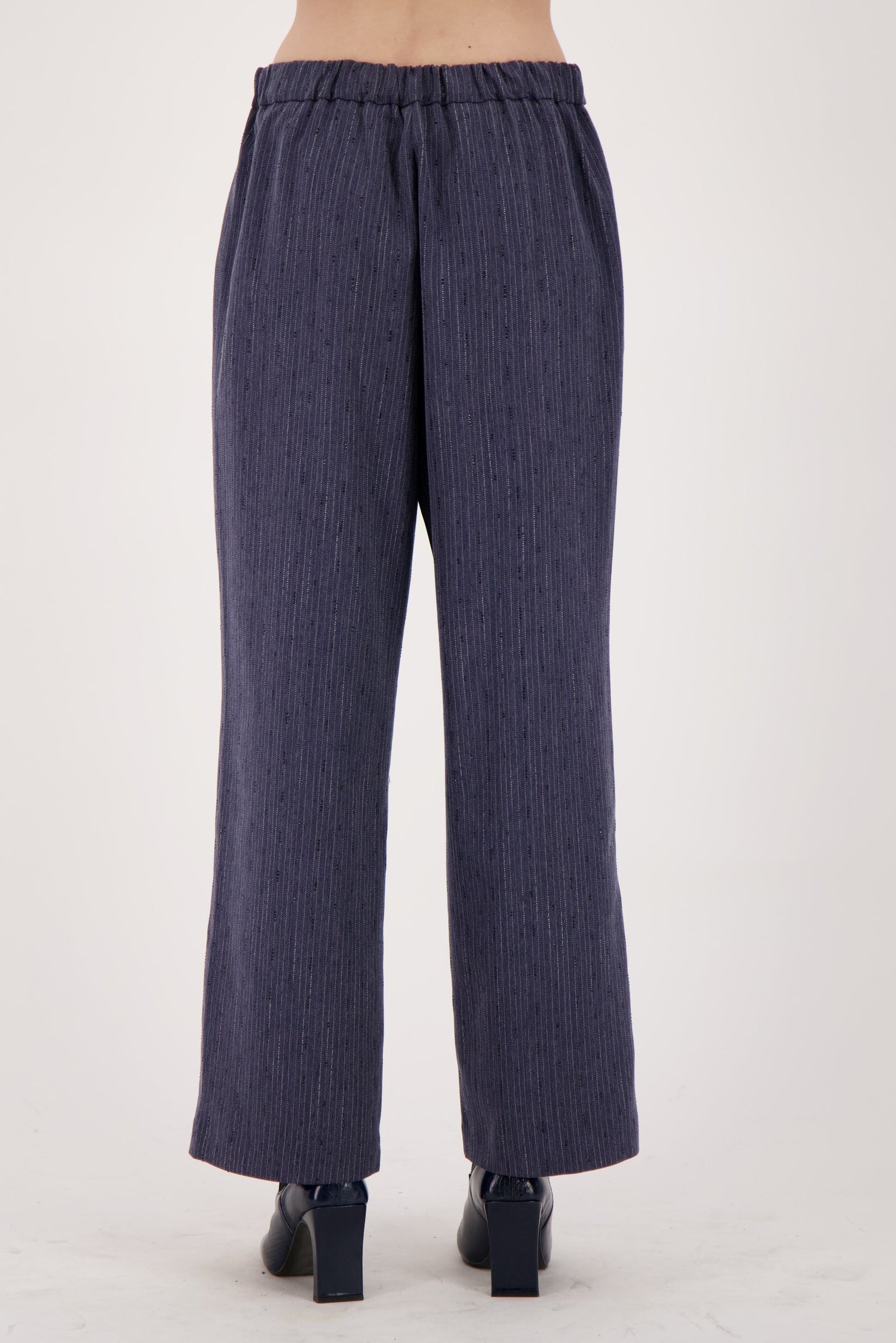 Beaded Hot Fix Pin Stripe Pant