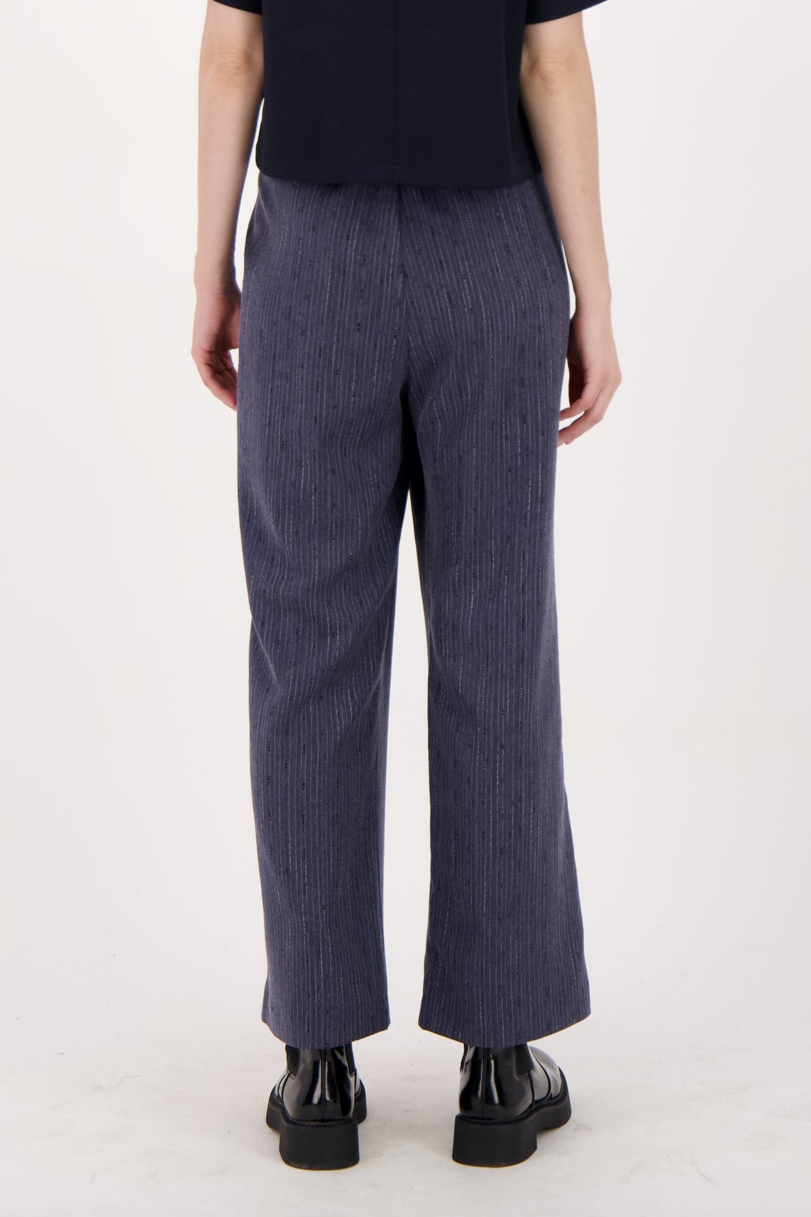 Beaded Hot Fix Pin Stripe Pant