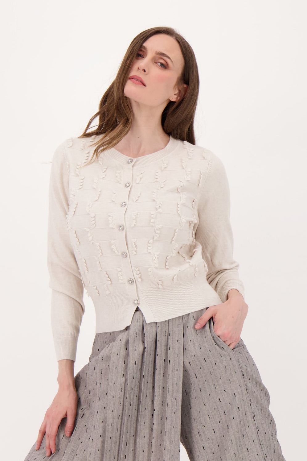 Front Looped Cardigan