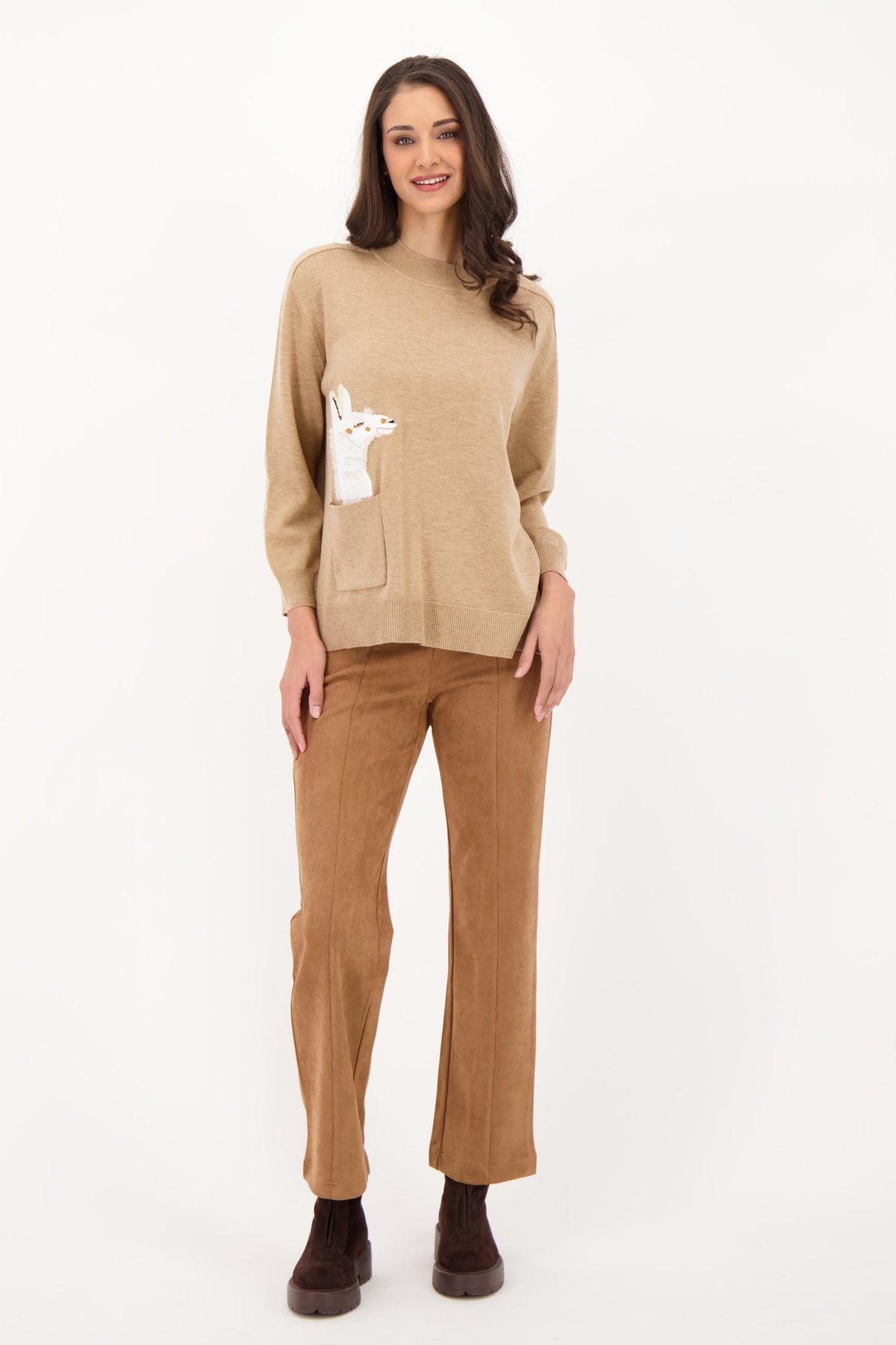 Pocket Llama Sweater