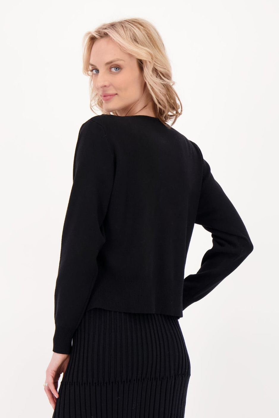 Rosette Collar Sweater
