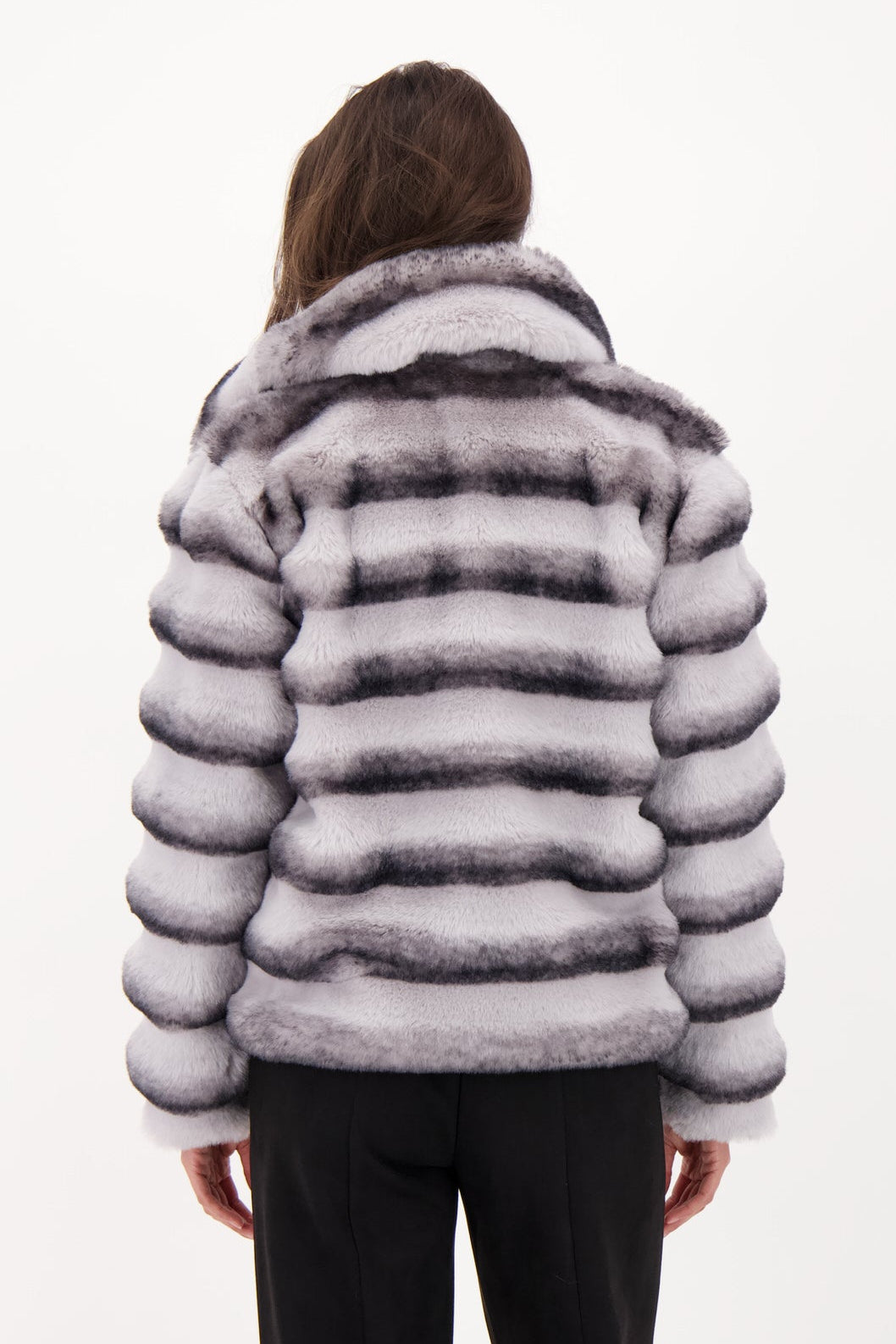 Chinchilla Faux Fur Jacket