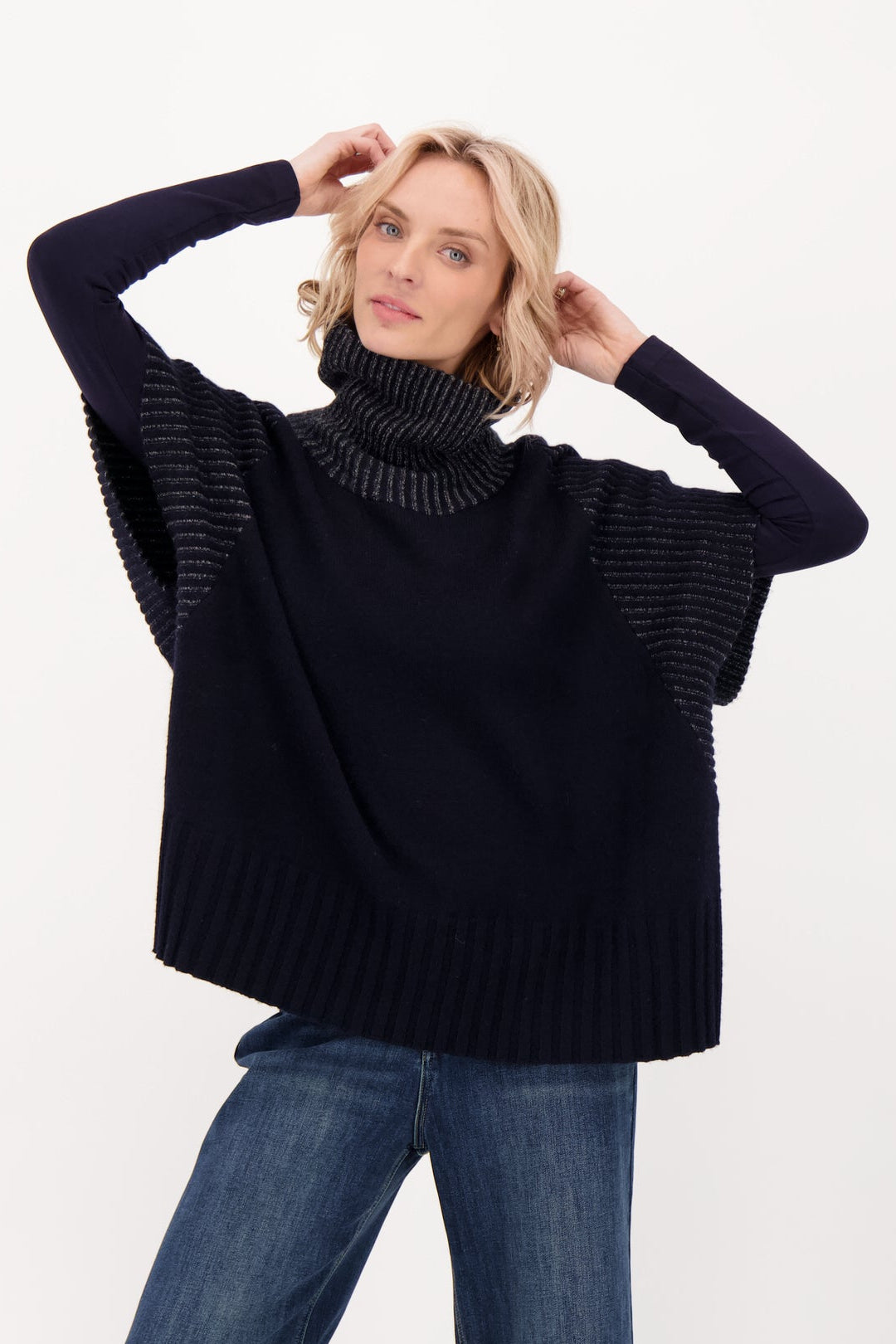 Turtle Neck Sweater Vest