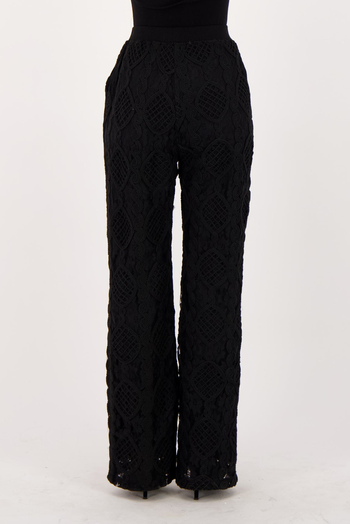 Knitted Lace Pant