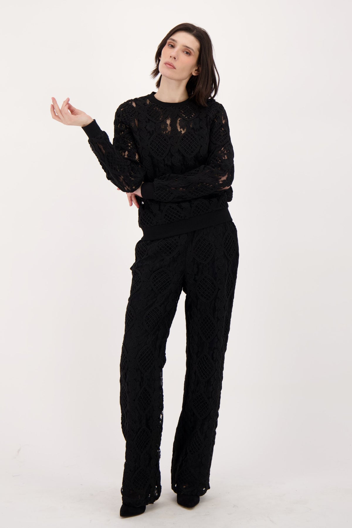 Knitted Lace Top