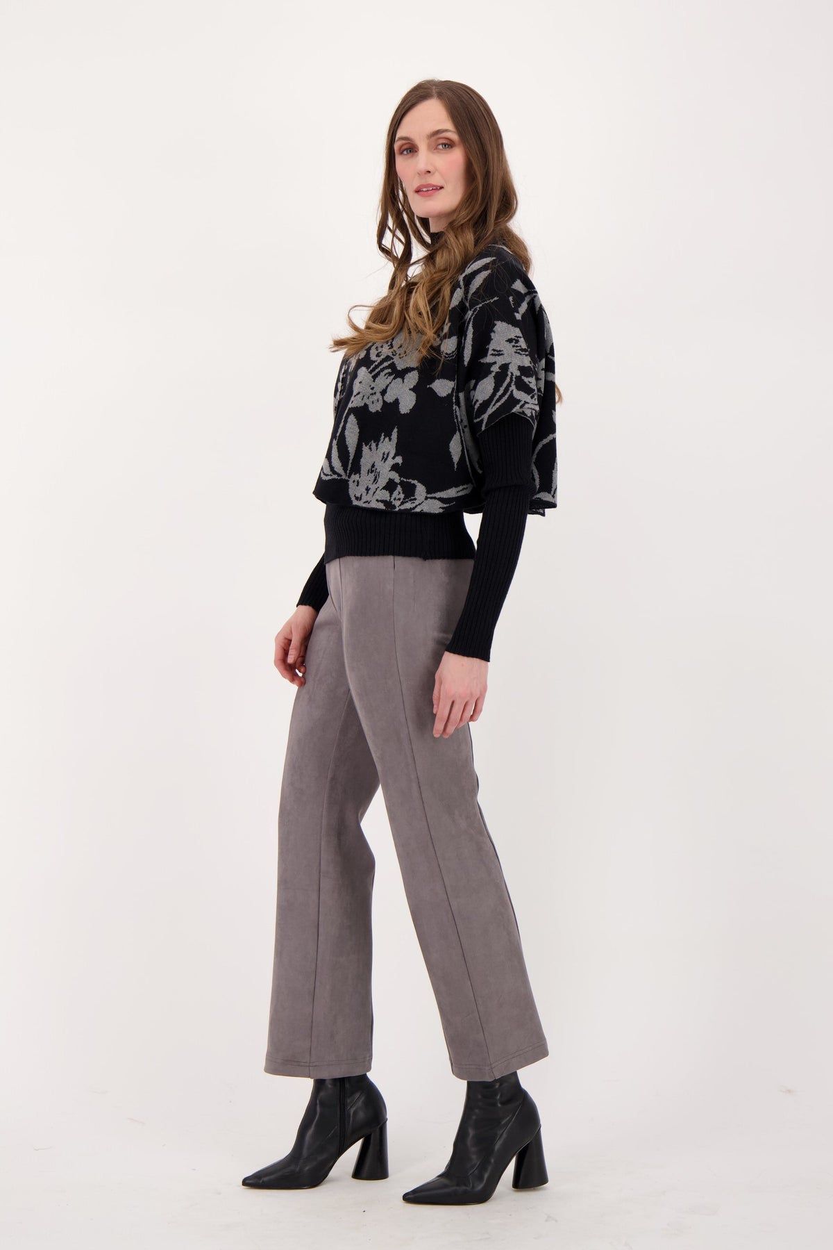 2 Piece Cape Sweater