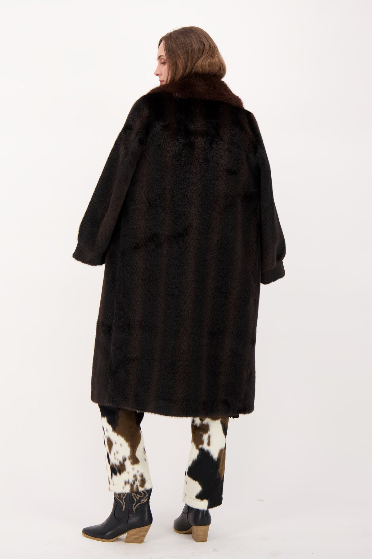 Faux Mink Coat
