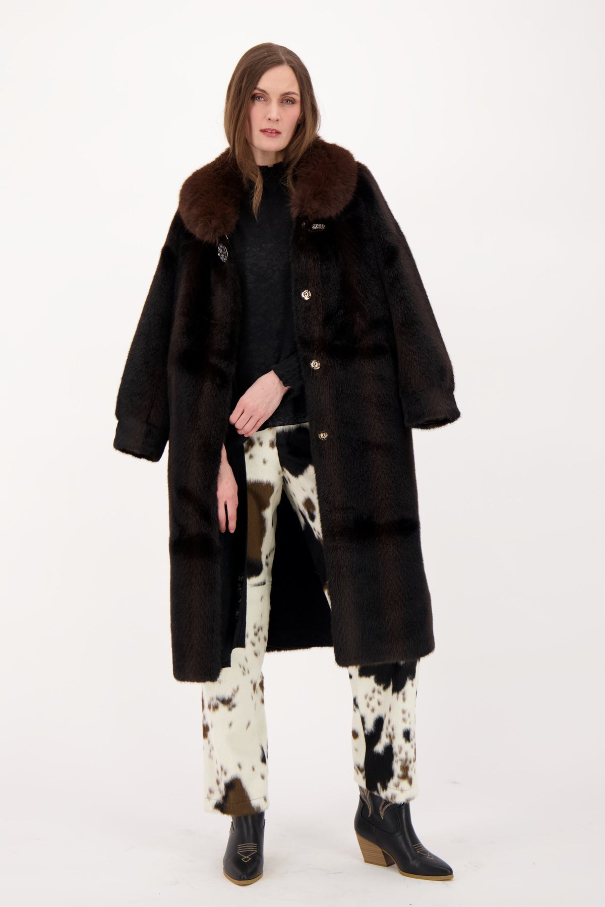 Faux Mink Coat