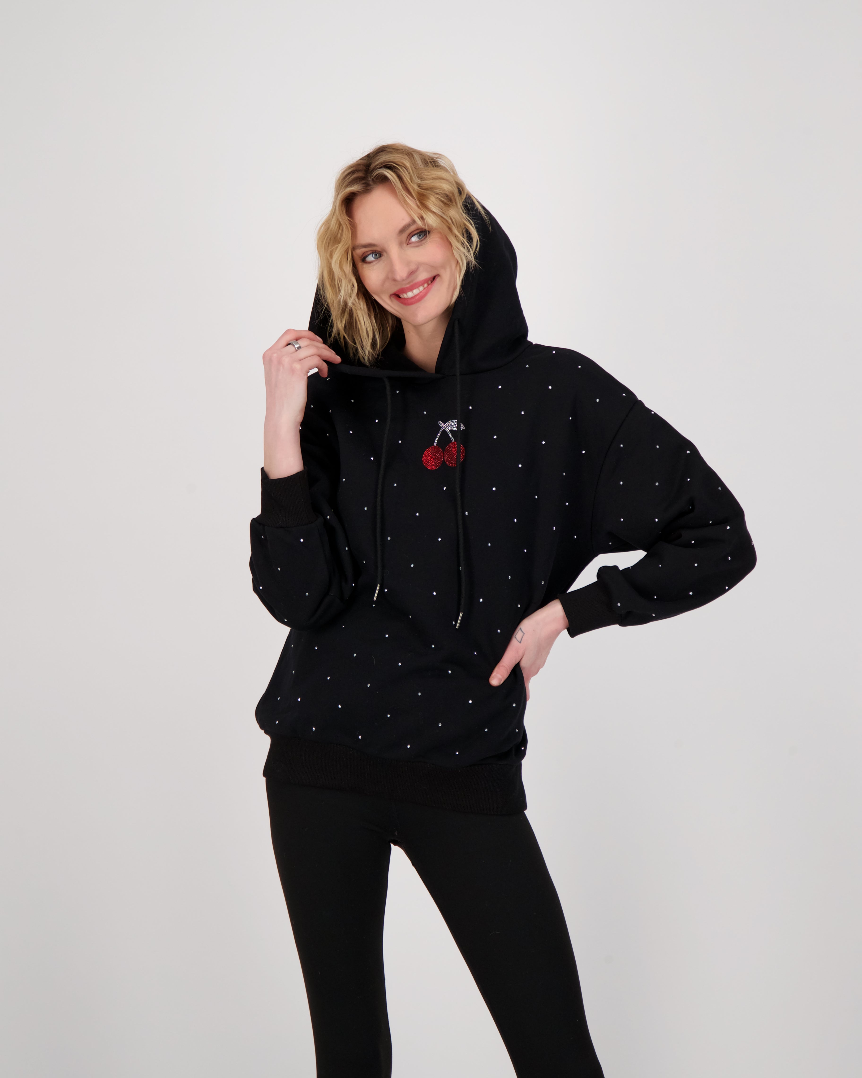 Rhinestone sweatshirt sale