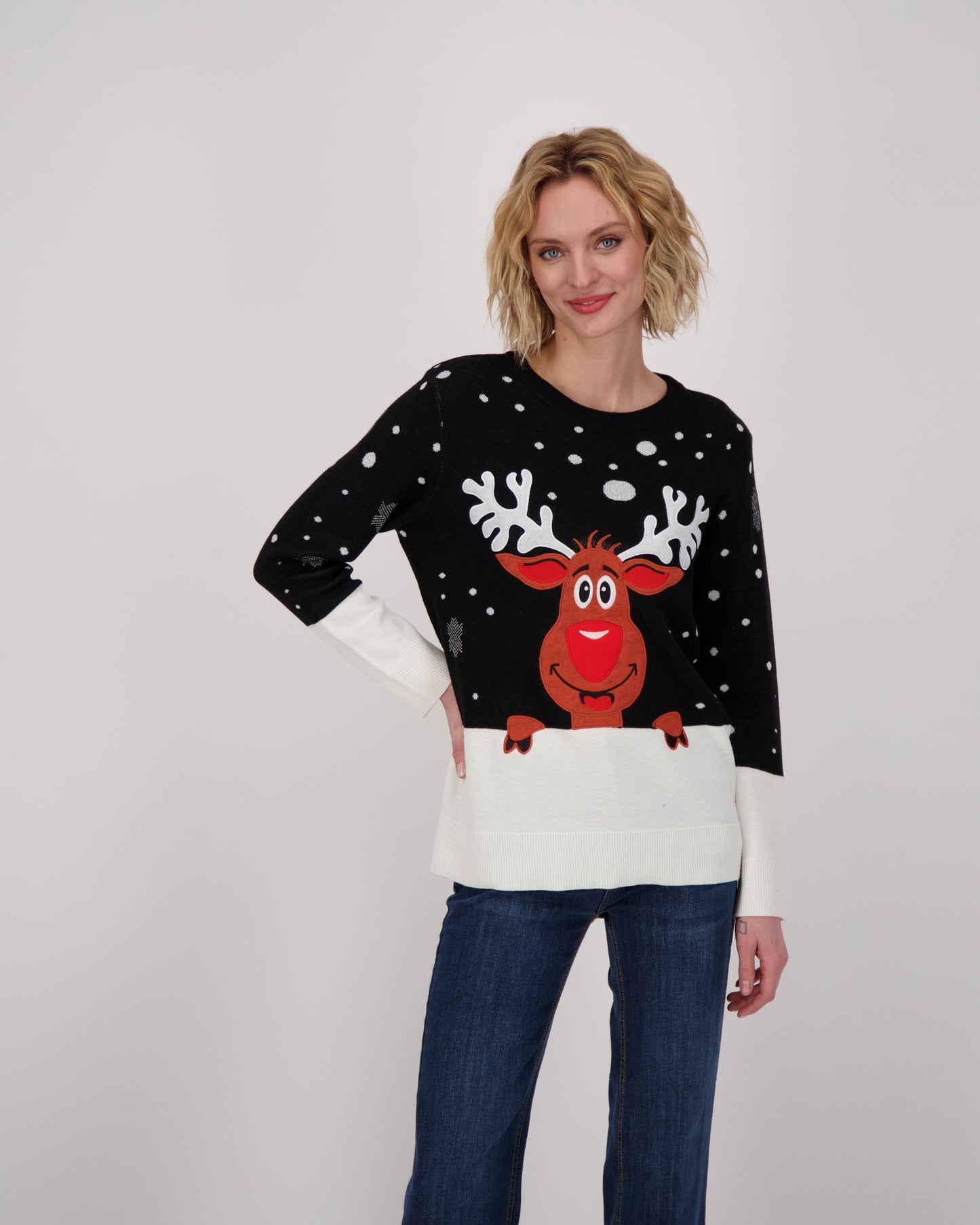 Moose Reindeer Sweater
