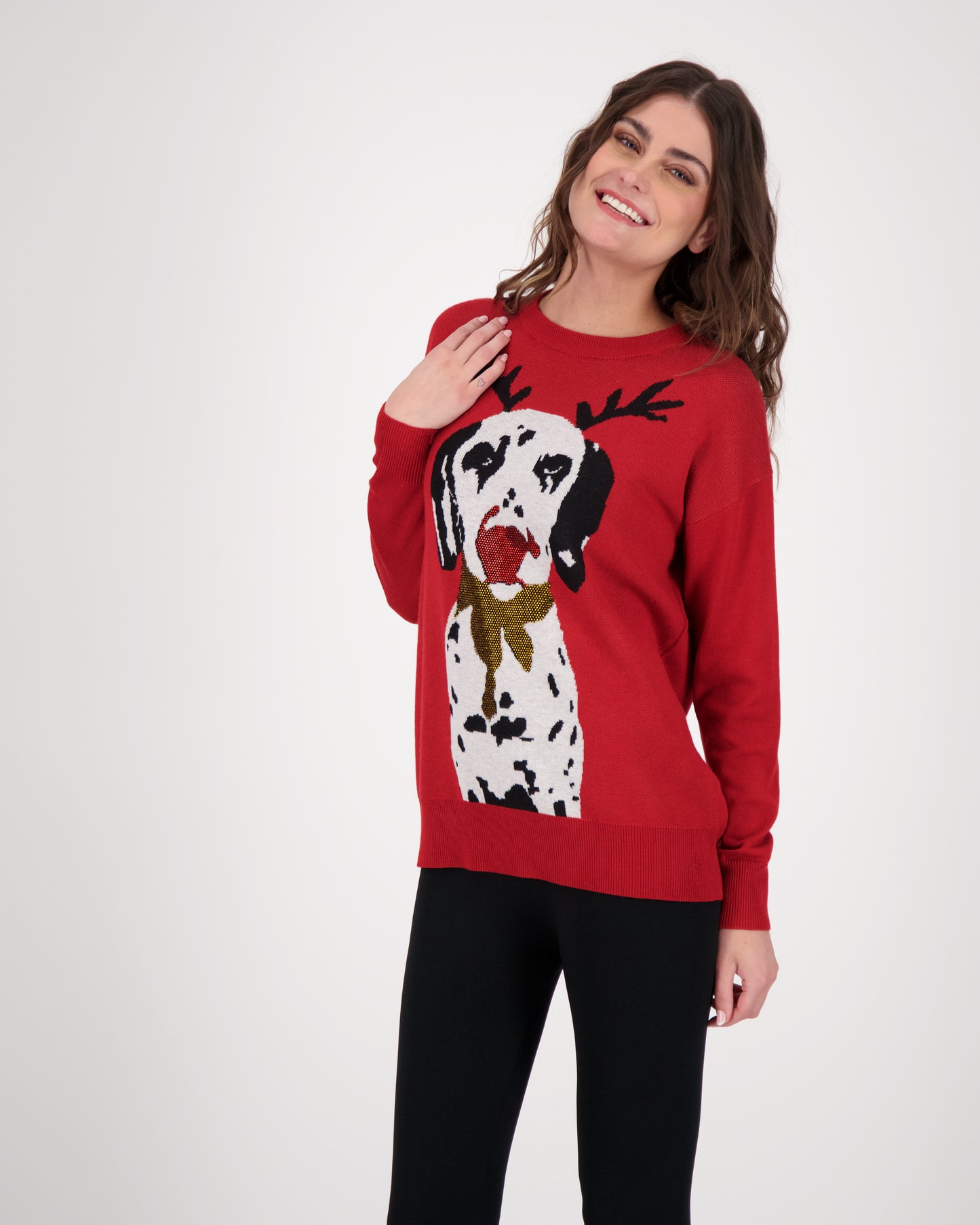 Reindeer Dalmation Sweater
