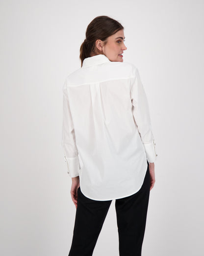 Shirt With Jewelled Collar