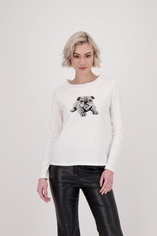 Frenchie Rhinestone T-shirt