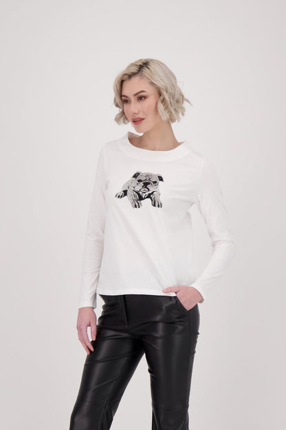 Frenchie Rhinestone T-shirt