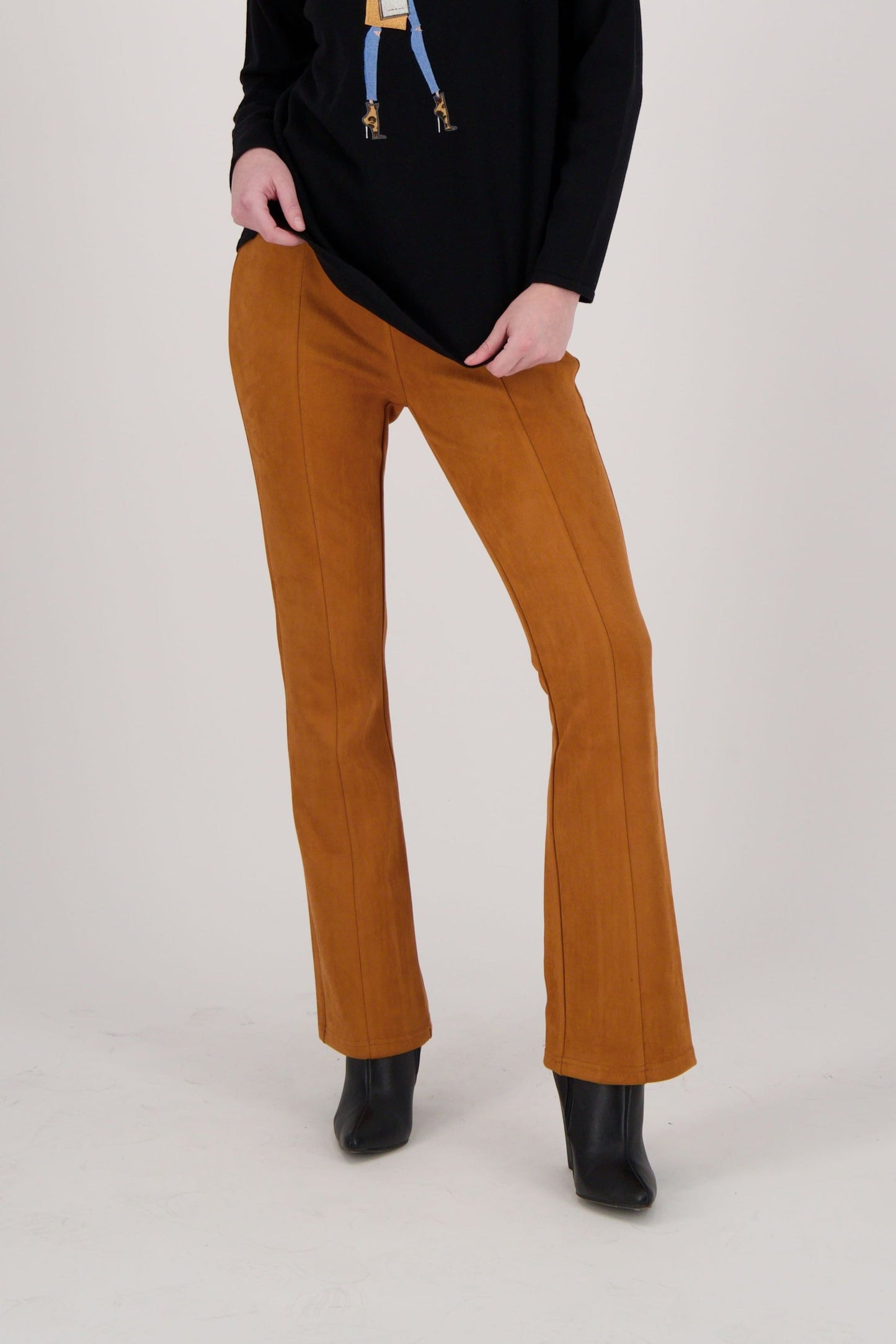 Faux Suede Pant