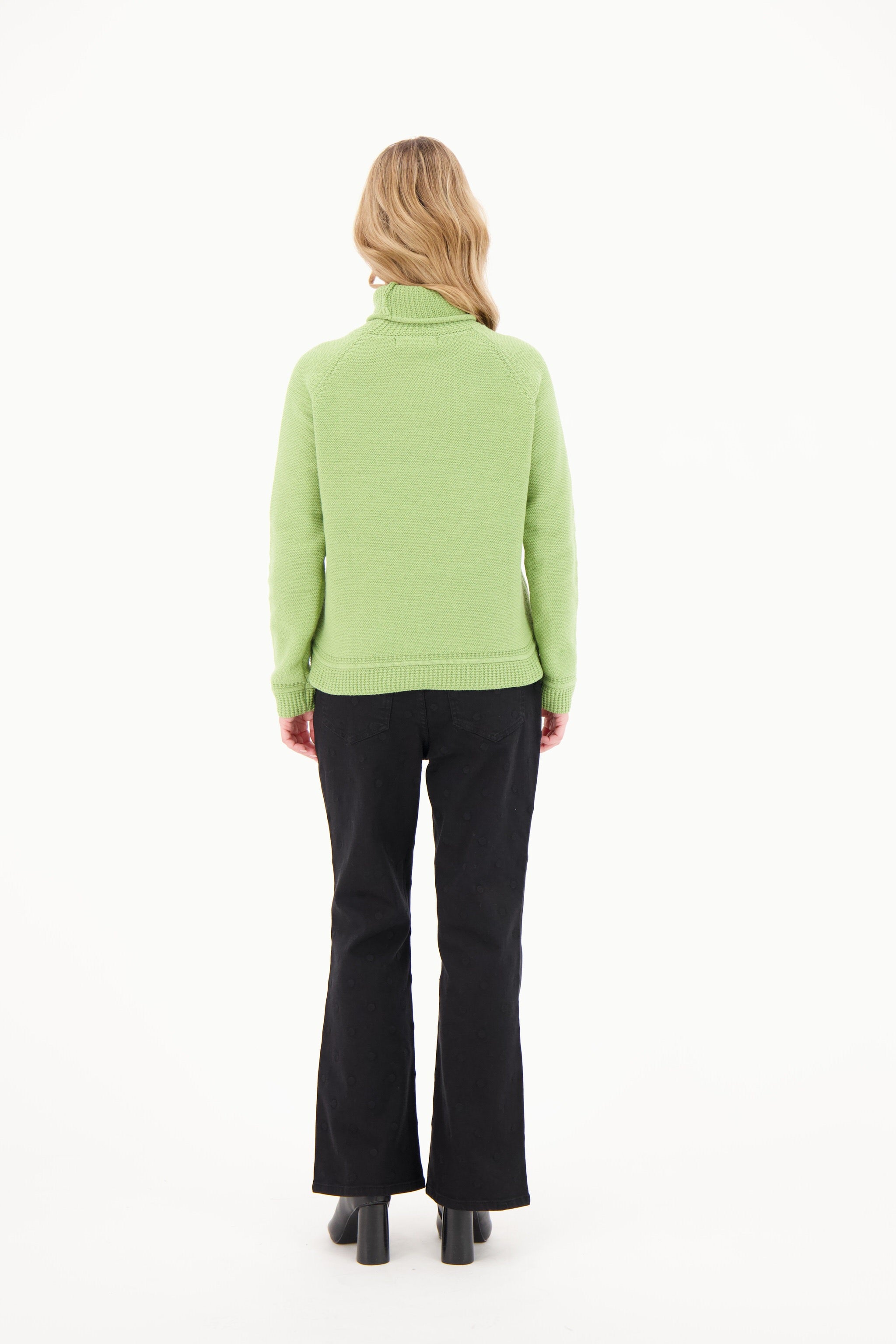 Turtleneck Cableknit Sweater