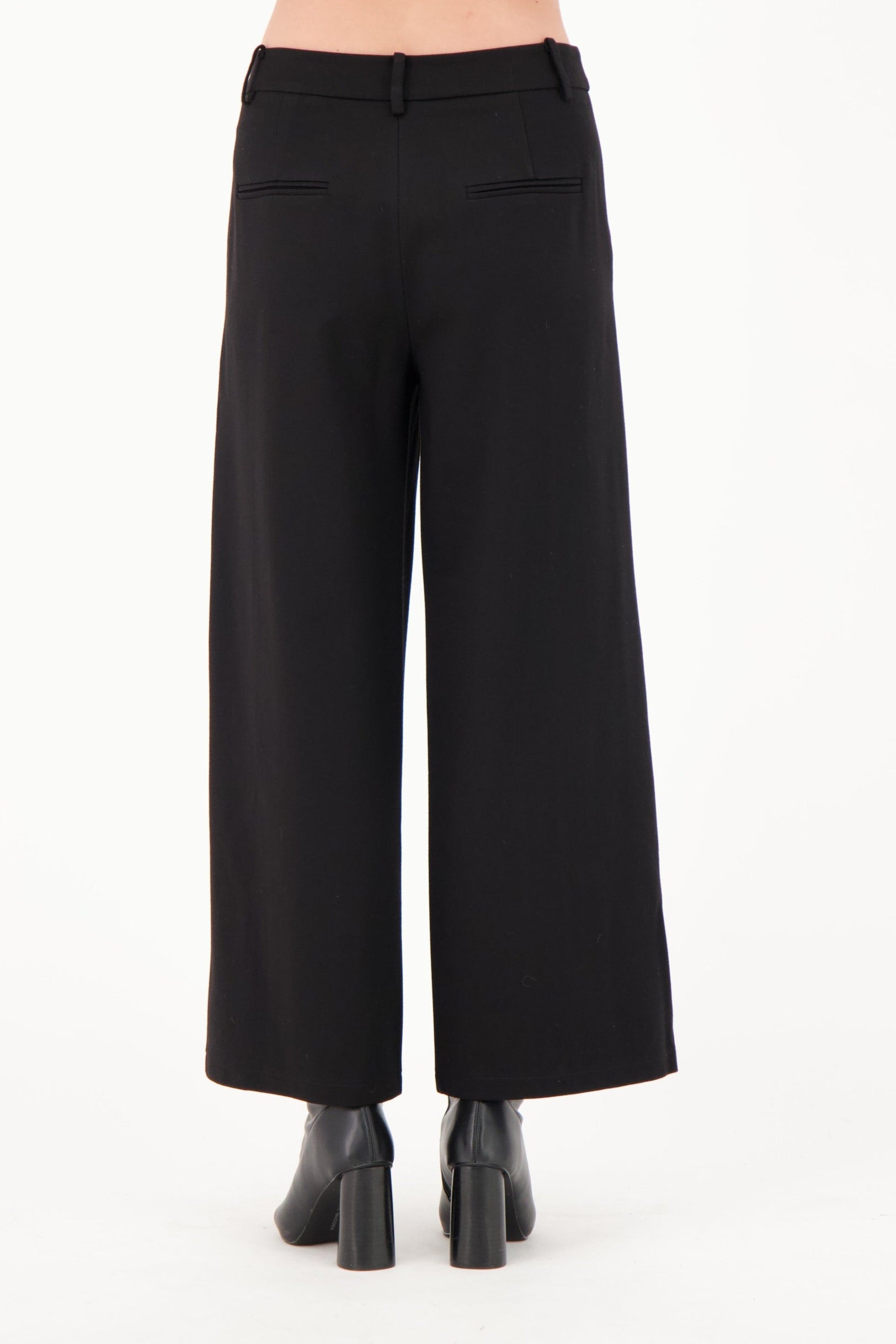 Gold Zipper Front Leg Pant