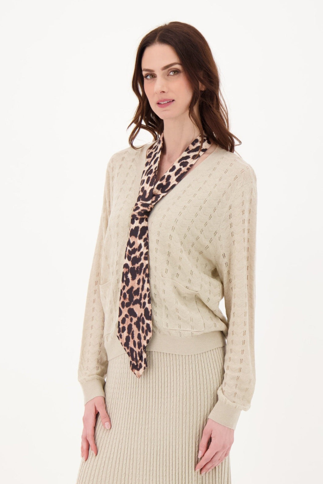 Leopard Neck Tie