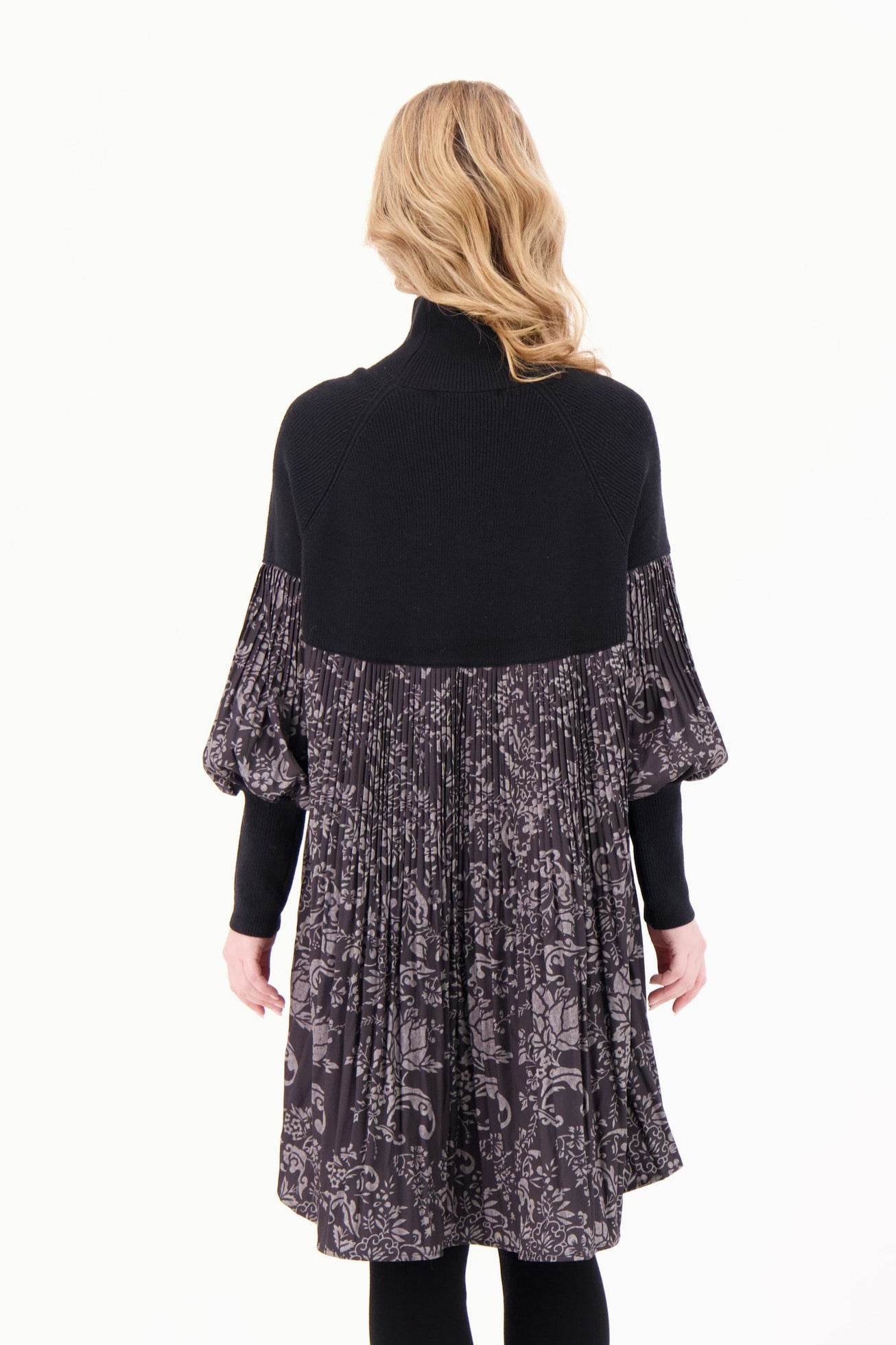 Floral Pleated Dress
