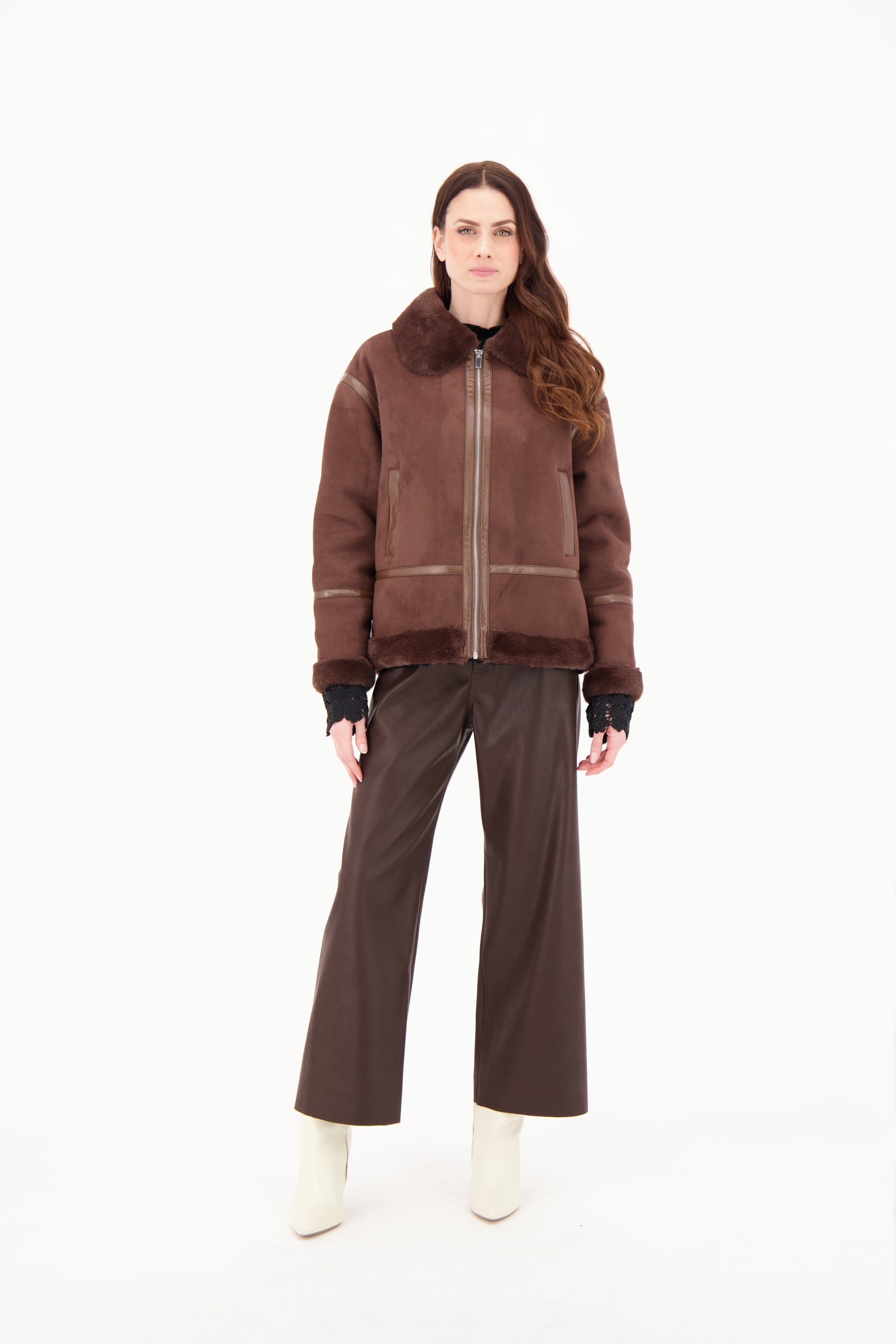 Faux Shearling Jacket