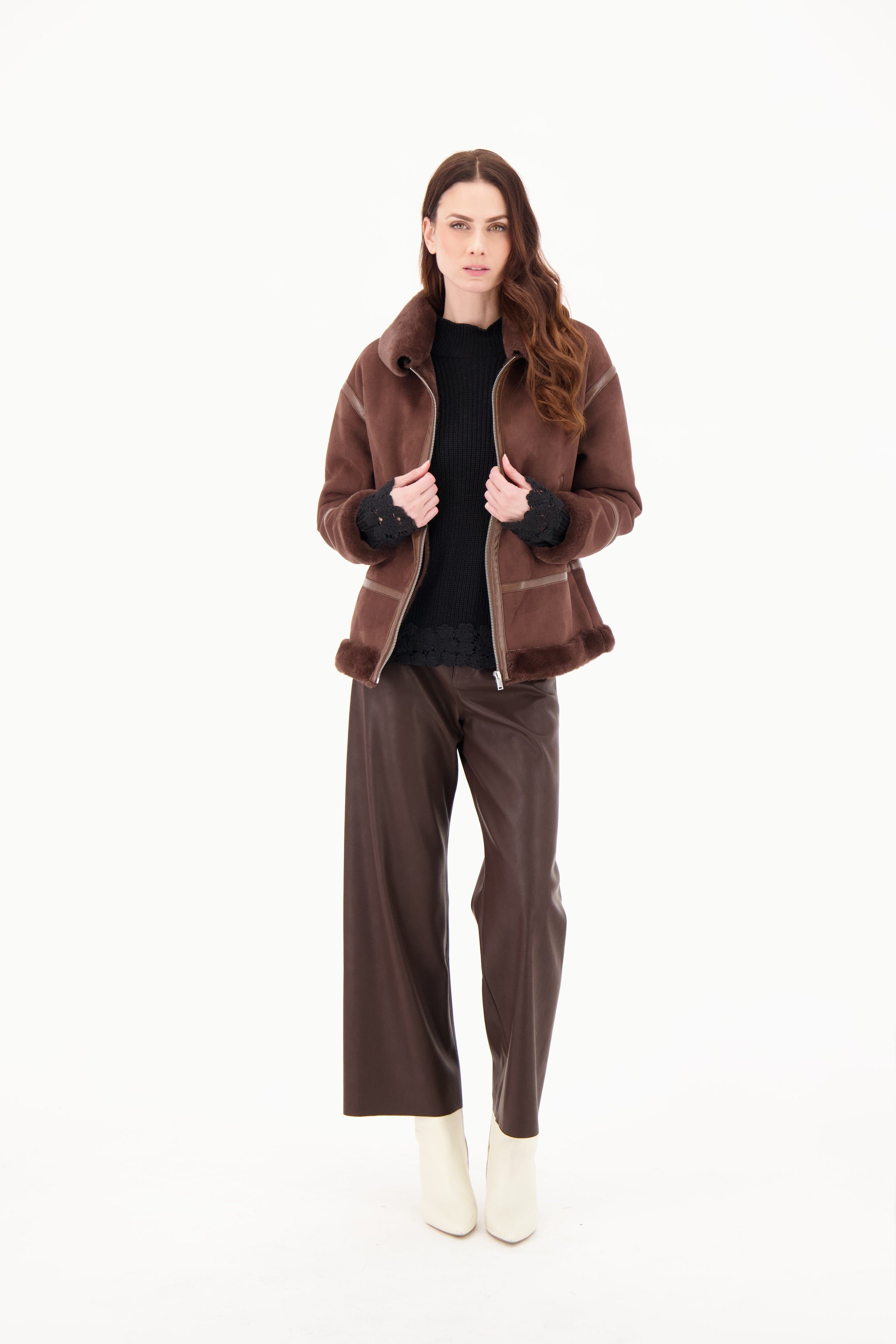 Faux Shearling Jacket