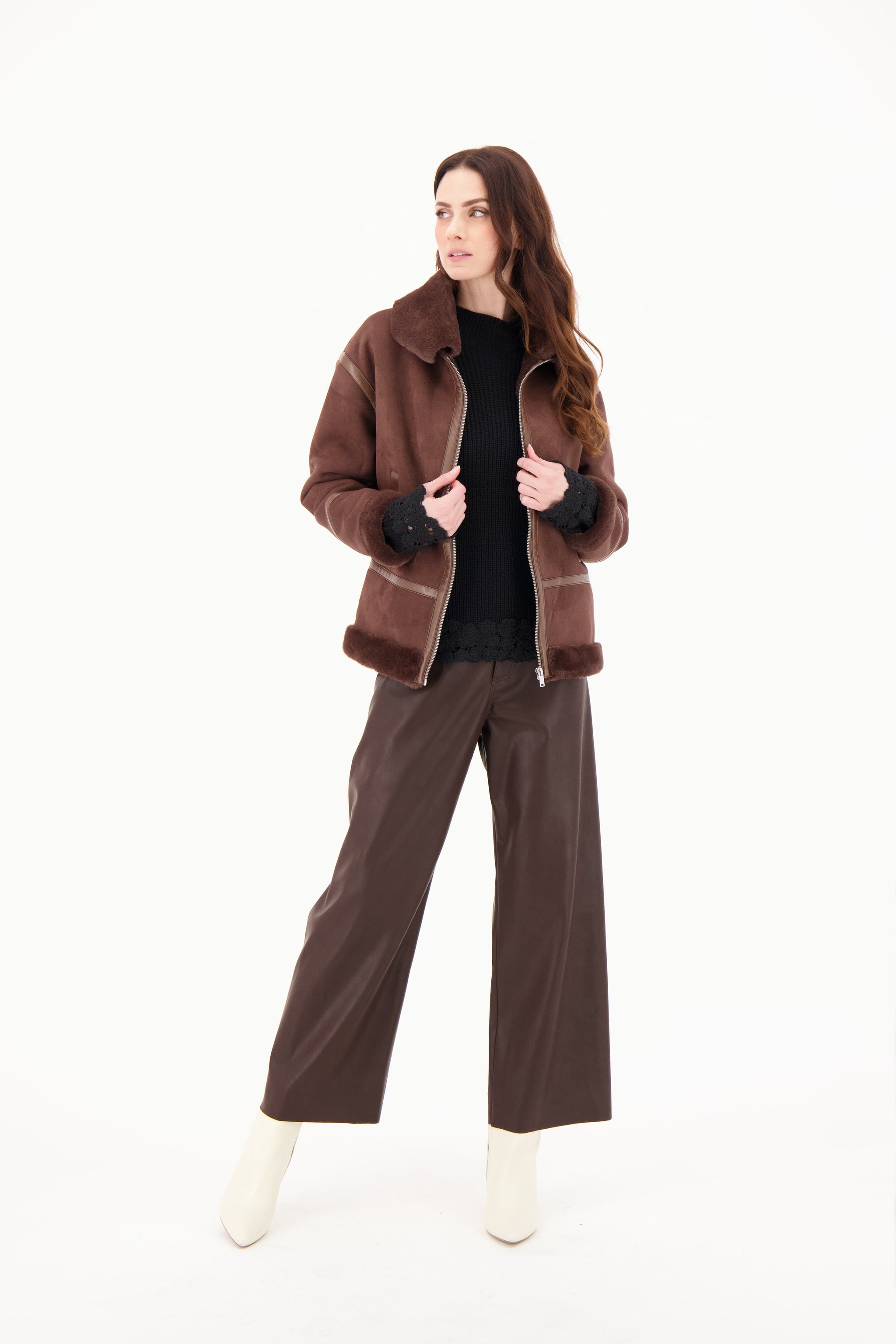 Faux Shearling Jacket