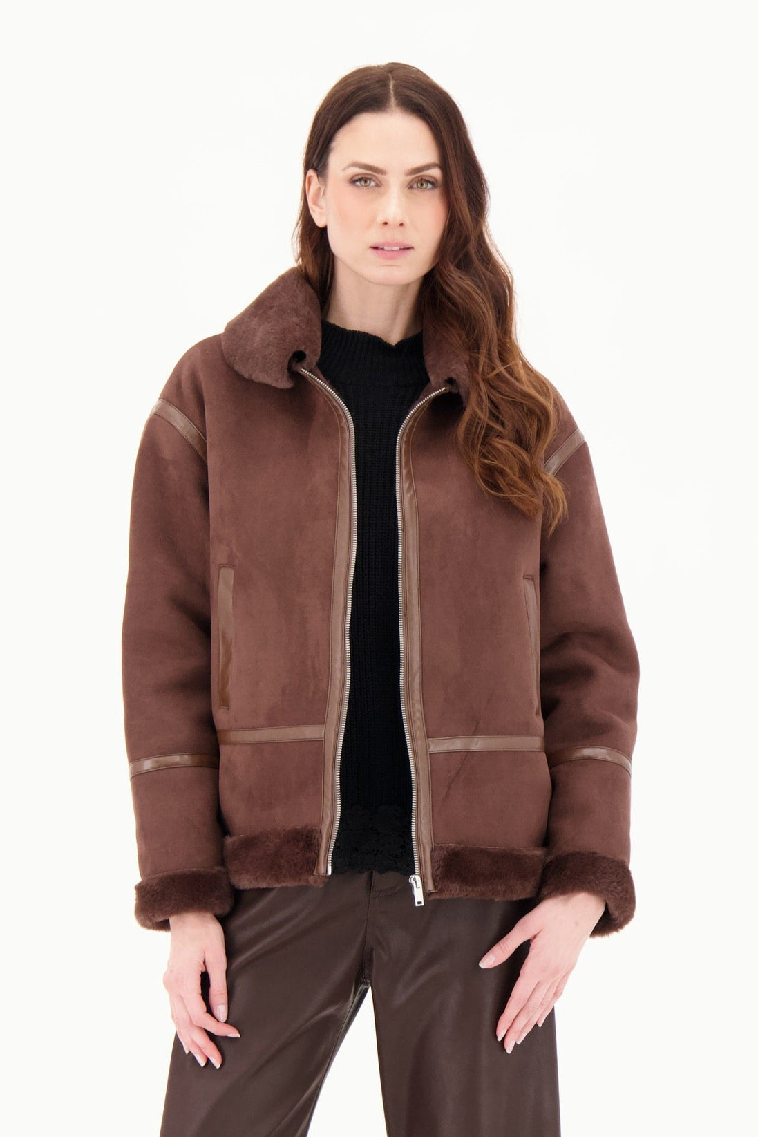 Faux Shearling Jacket