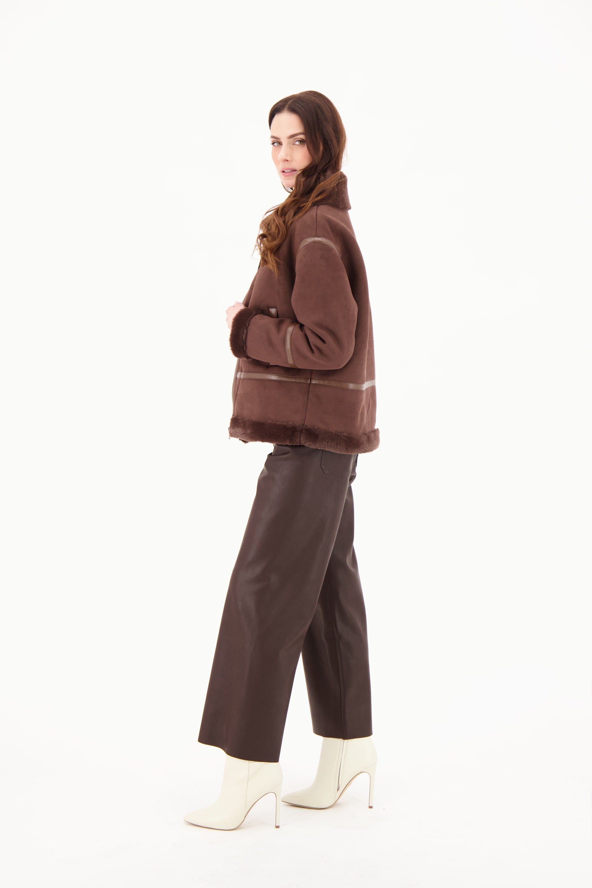 Faux Shearling Jacket