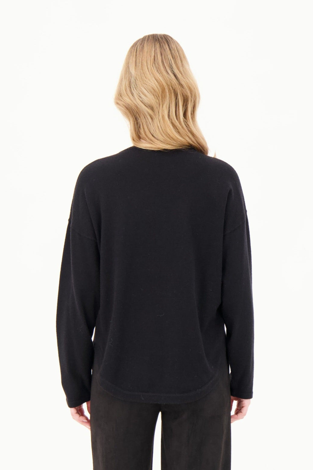 Detachable Feather Applique Sweater