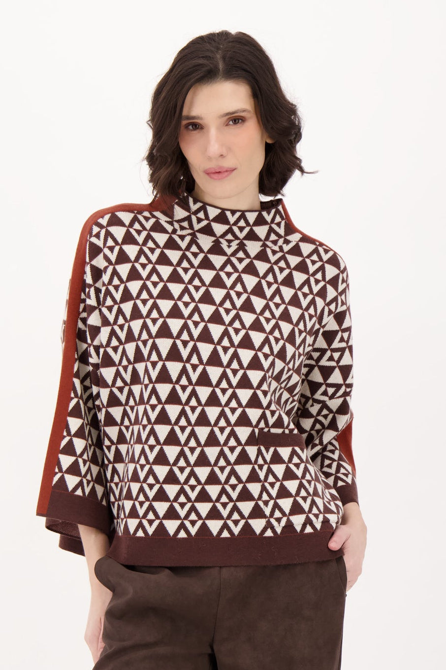 Brown Diamond Sweater
