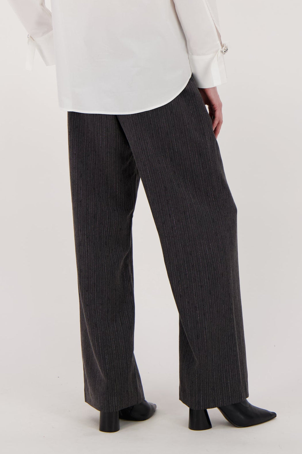 Beaded Hot Fix Pin Stripe Pant