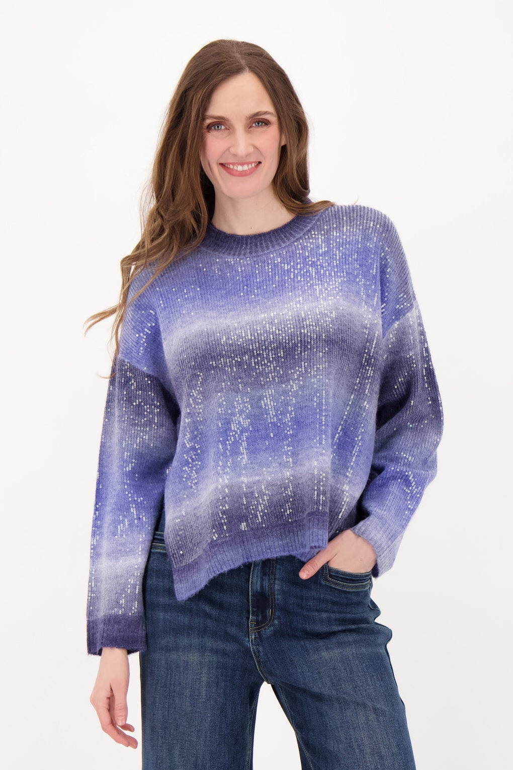Crewneck Sequin Sweater