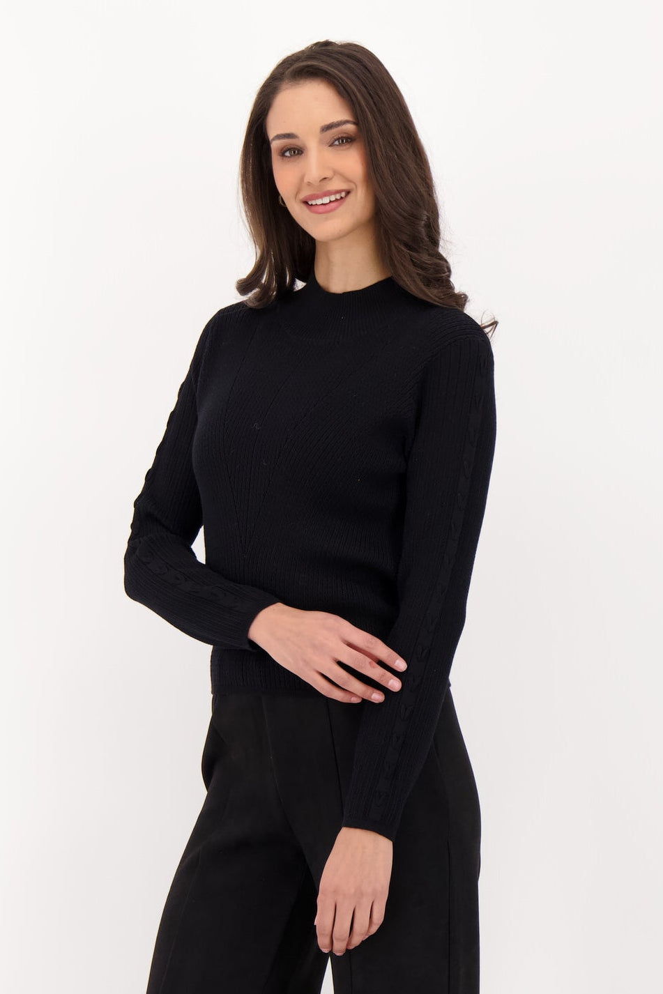 Laced Knit Sweater
