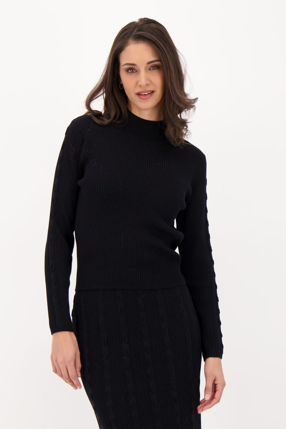 Laced Knit Sweater