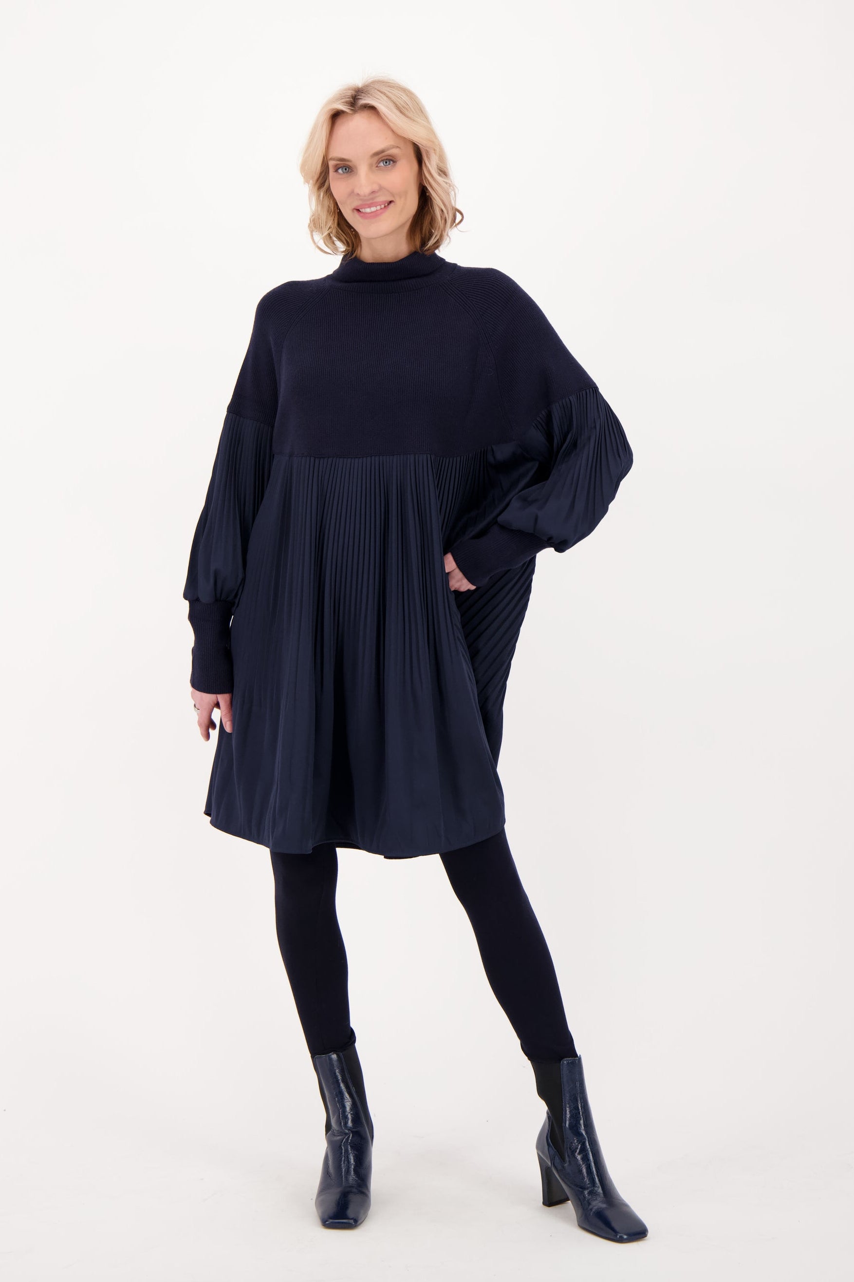 Sweater/Pleated Dress