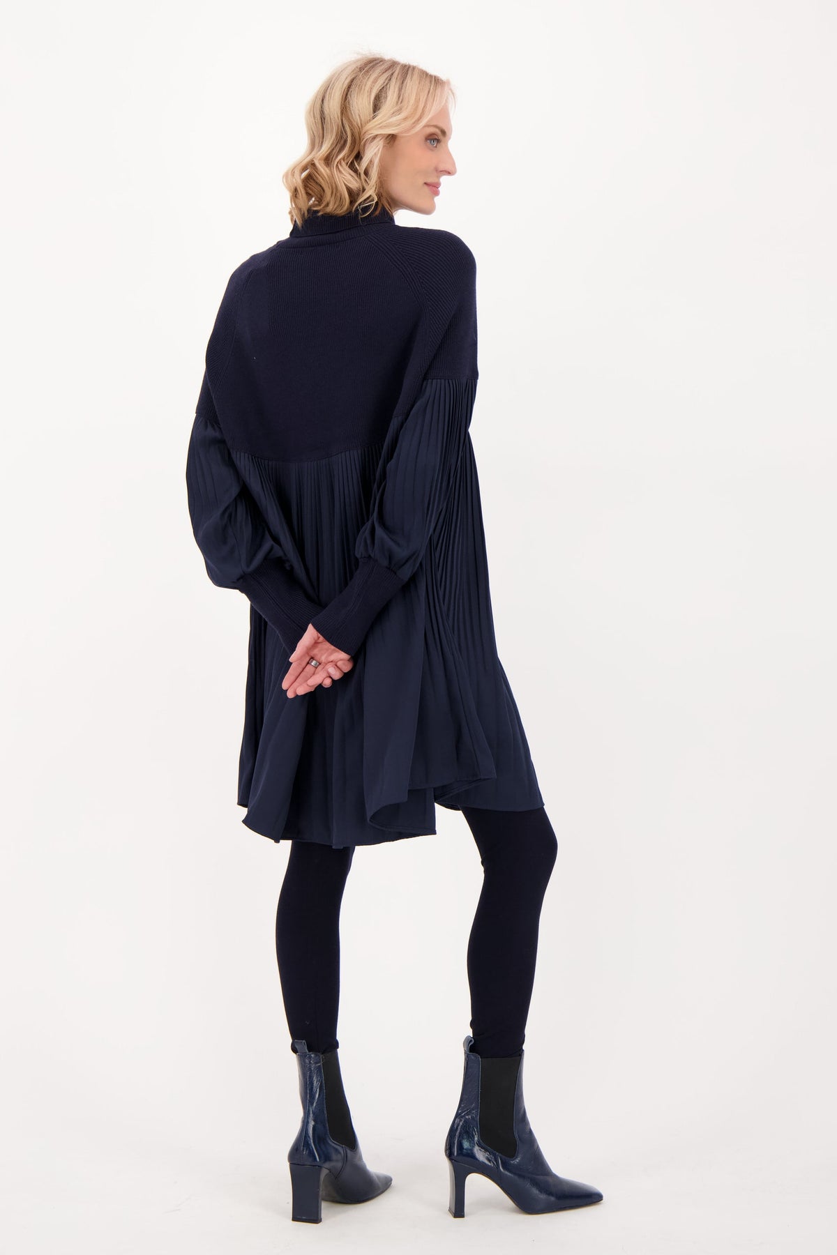 Sweater/Pleated Dress