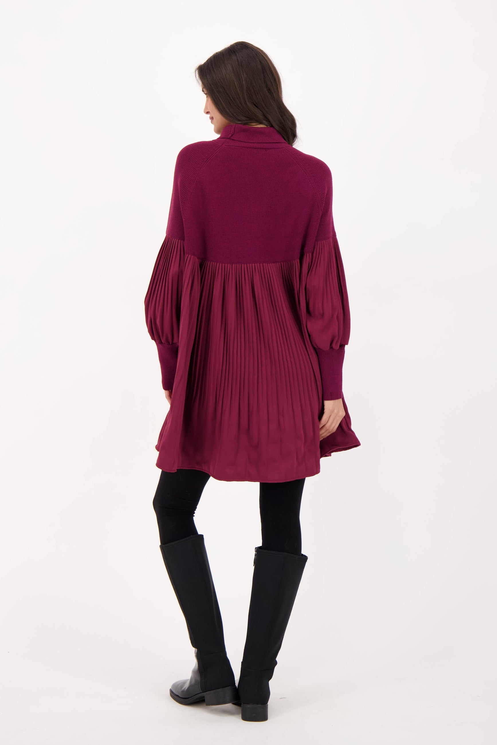 Sweater/Pleated Dress