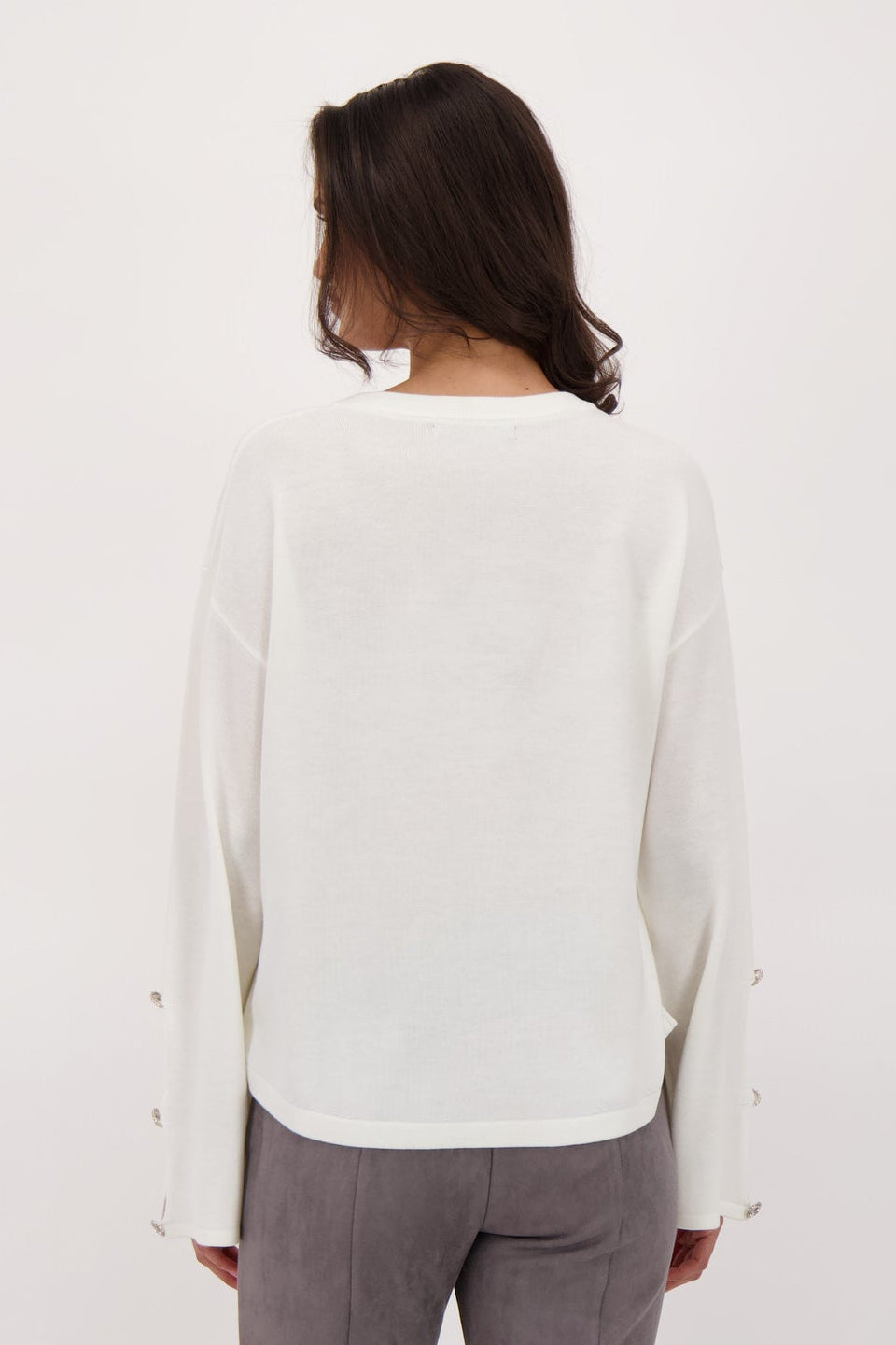 Embellished Cowgirl Teddy Sweater