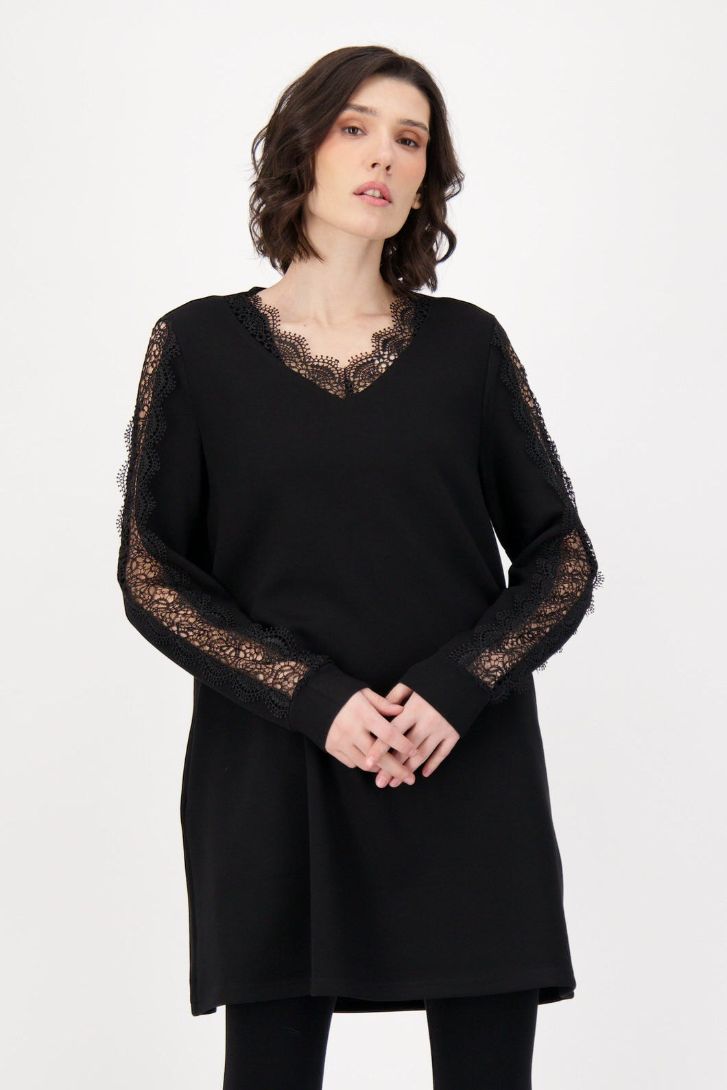 Lace Detail Tunic Dress