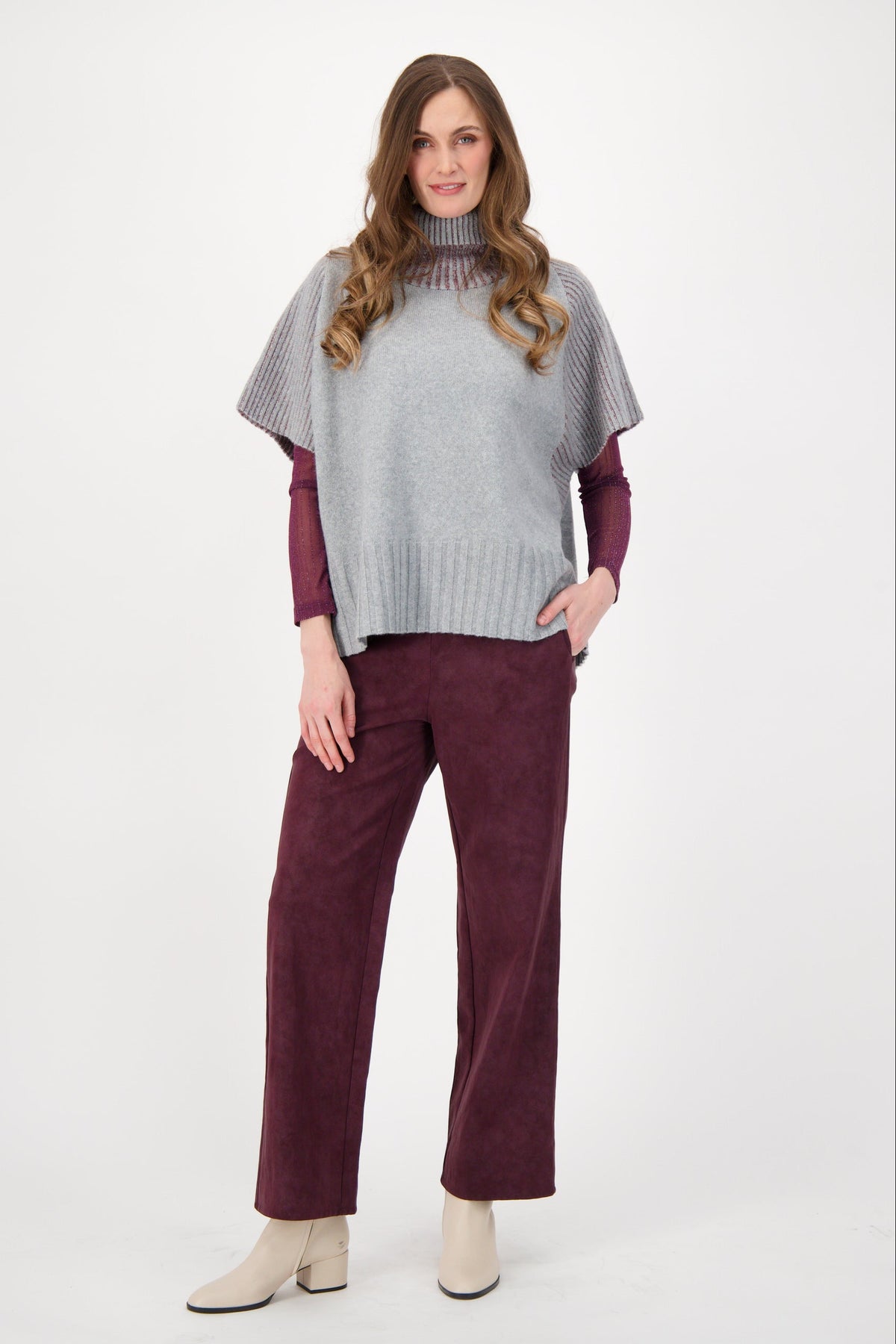 Turtle Neck Sweater Vest