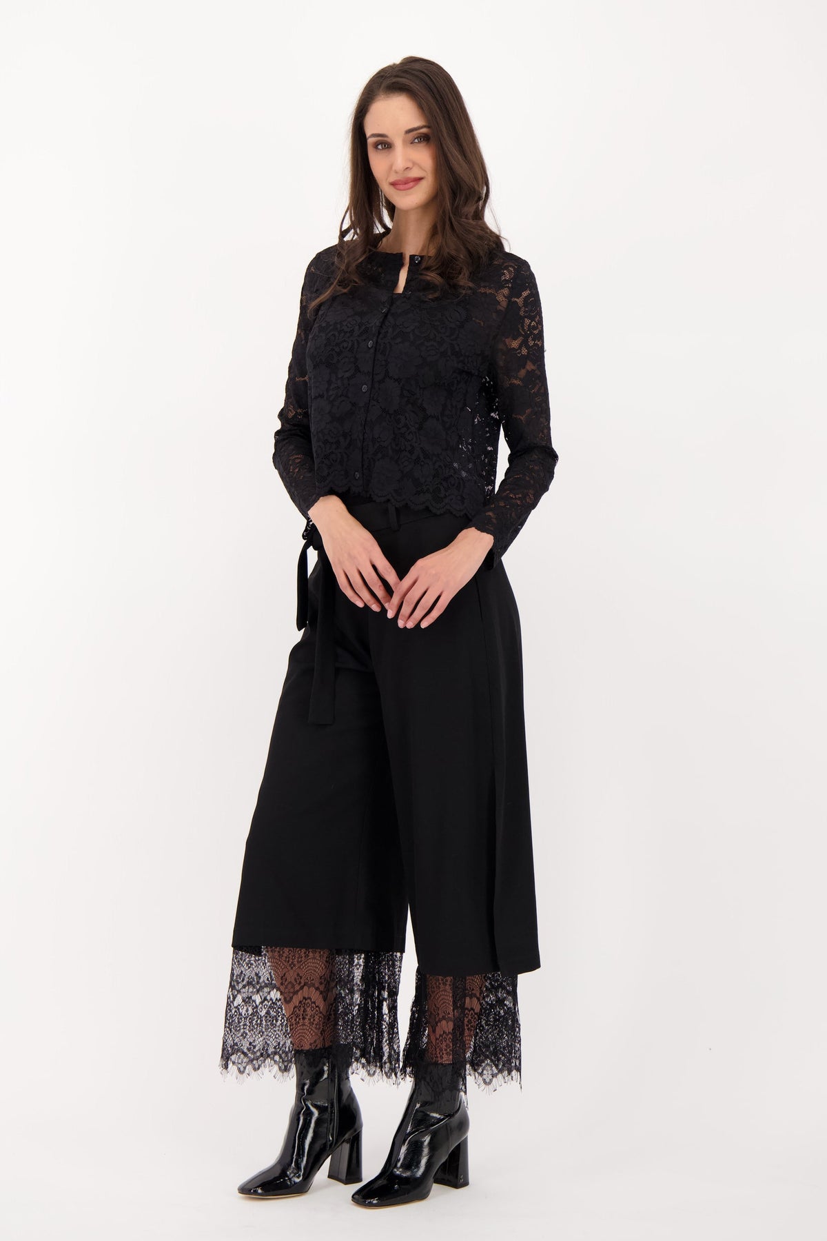 Spandex Lace Cardigan