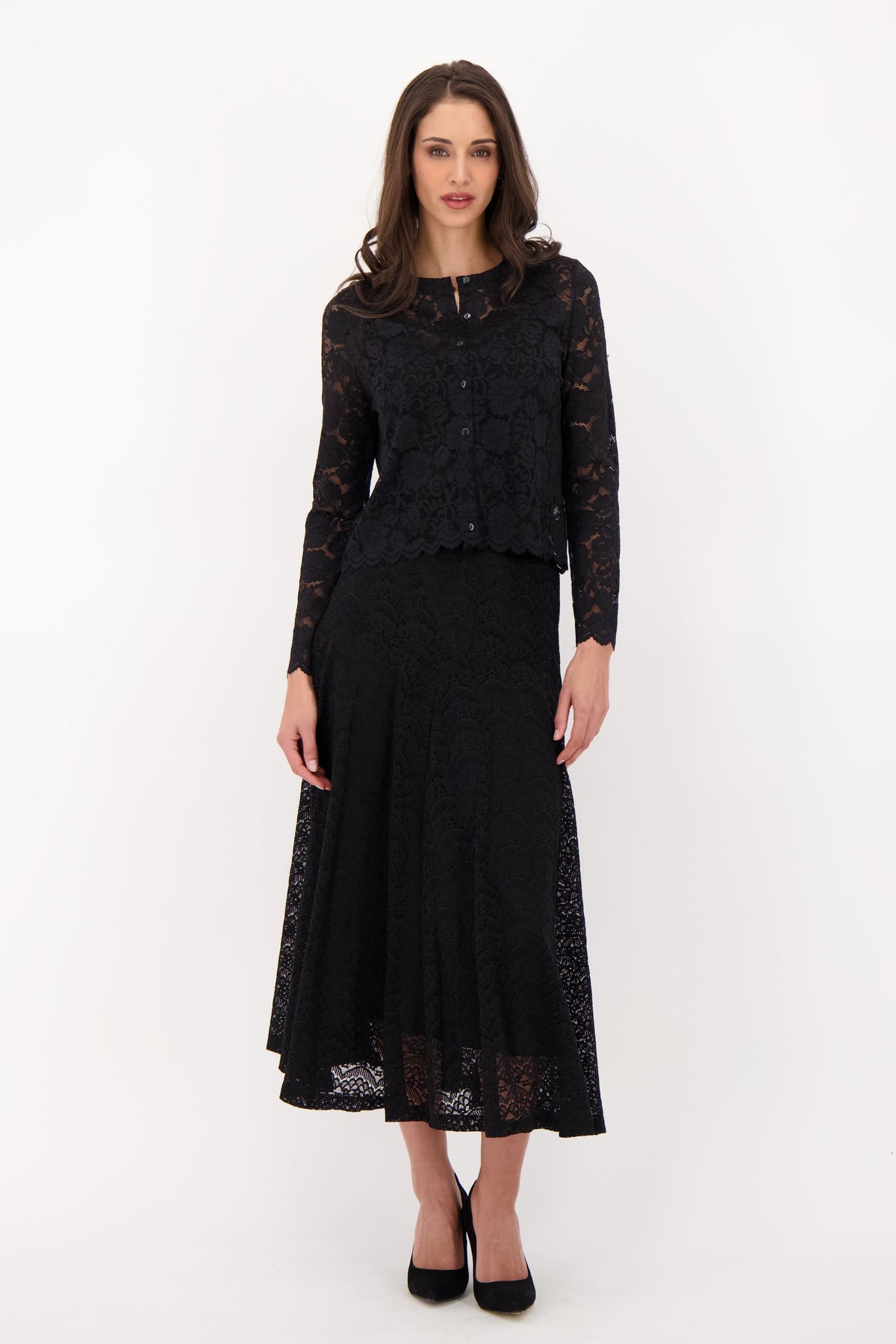 Spandex Lace Cardigan